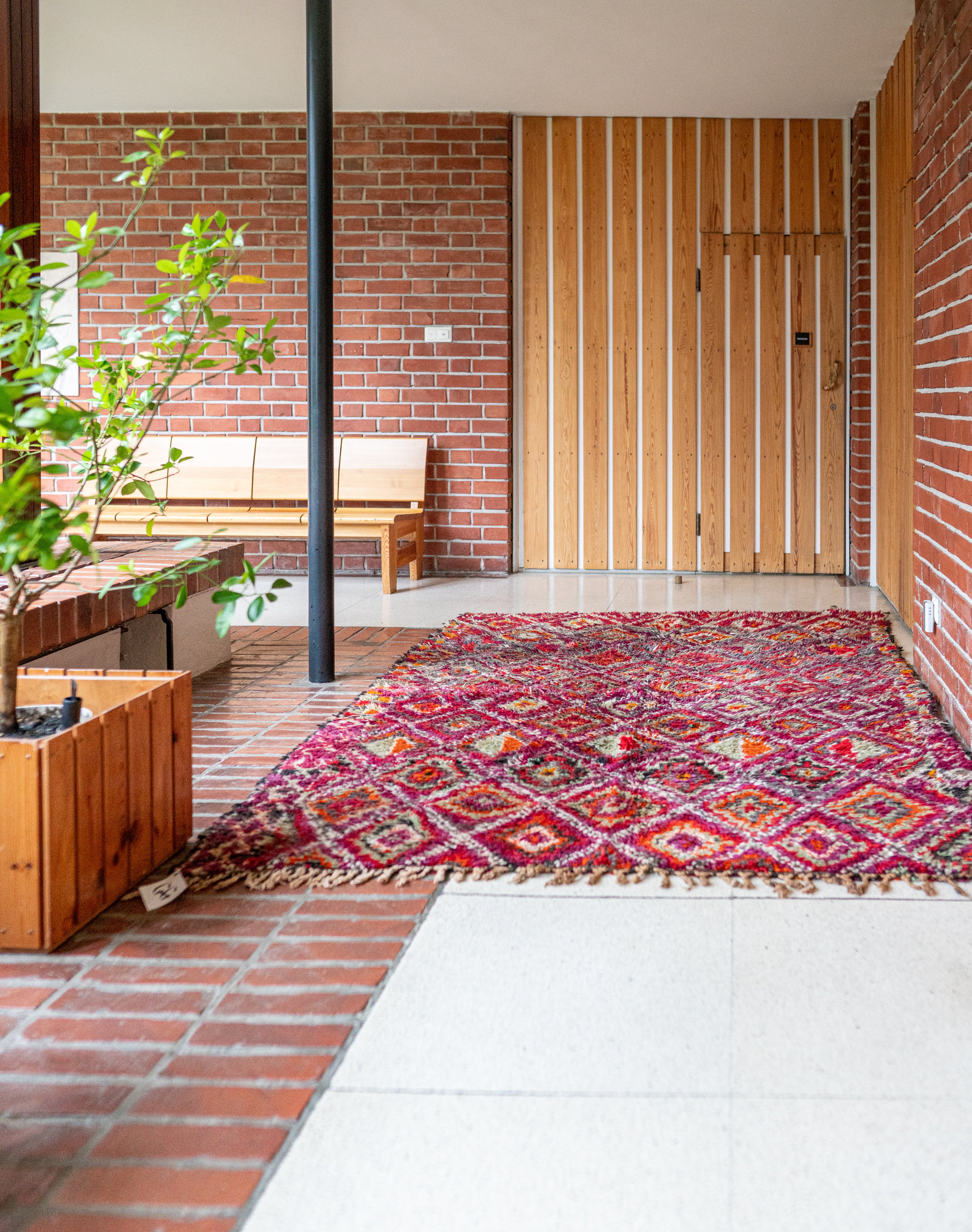 Beni M’Guild Vintage Rug ”70's” 195x380 cm