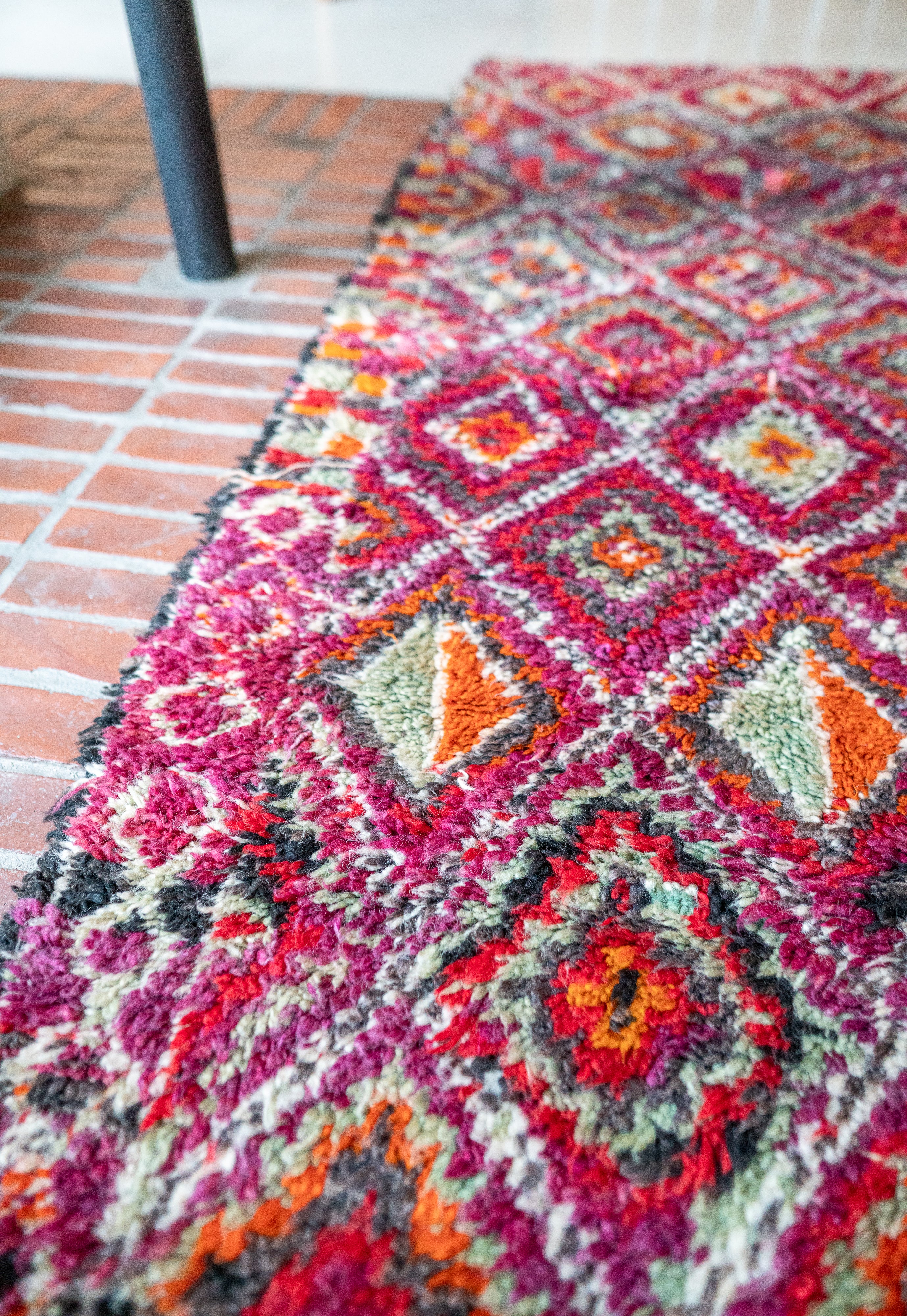Beni M’Guild Vintage Rug ”70's” 195x380 cm