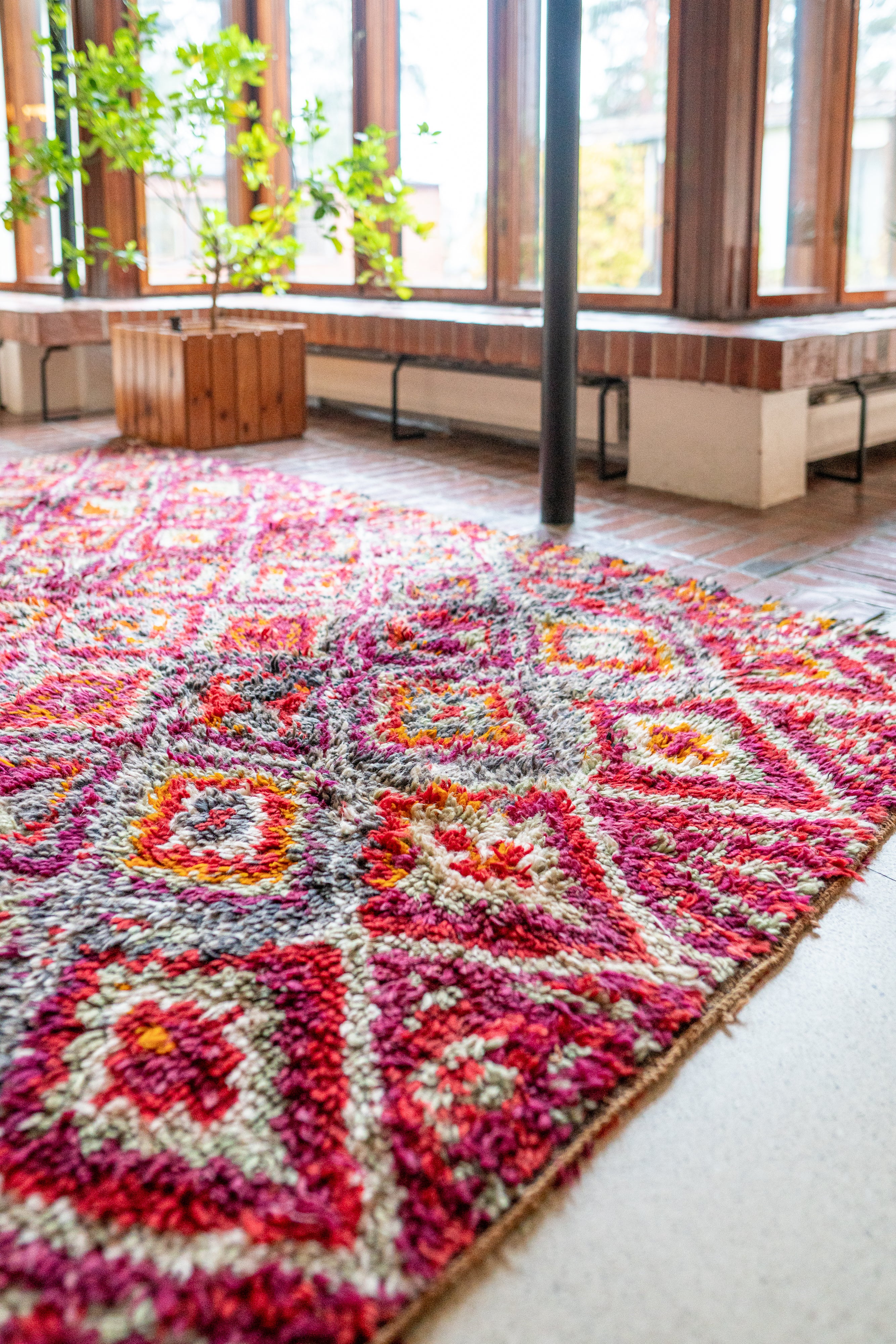 Beni M’Guild Vintage Rug ”70's” 195x380 cm
