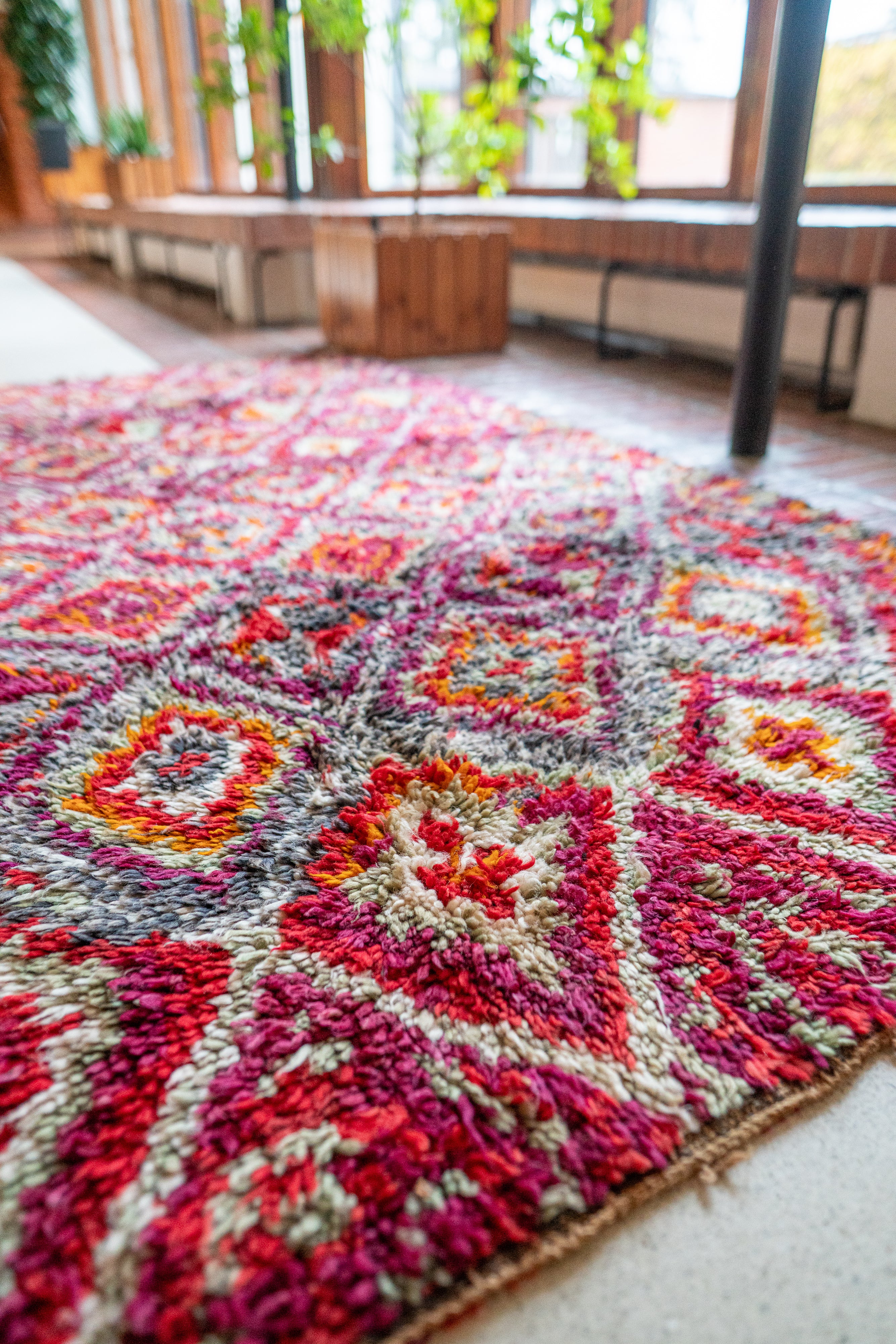 Beni M’Guild Vintage Rug ”70's” 195x380 cm
