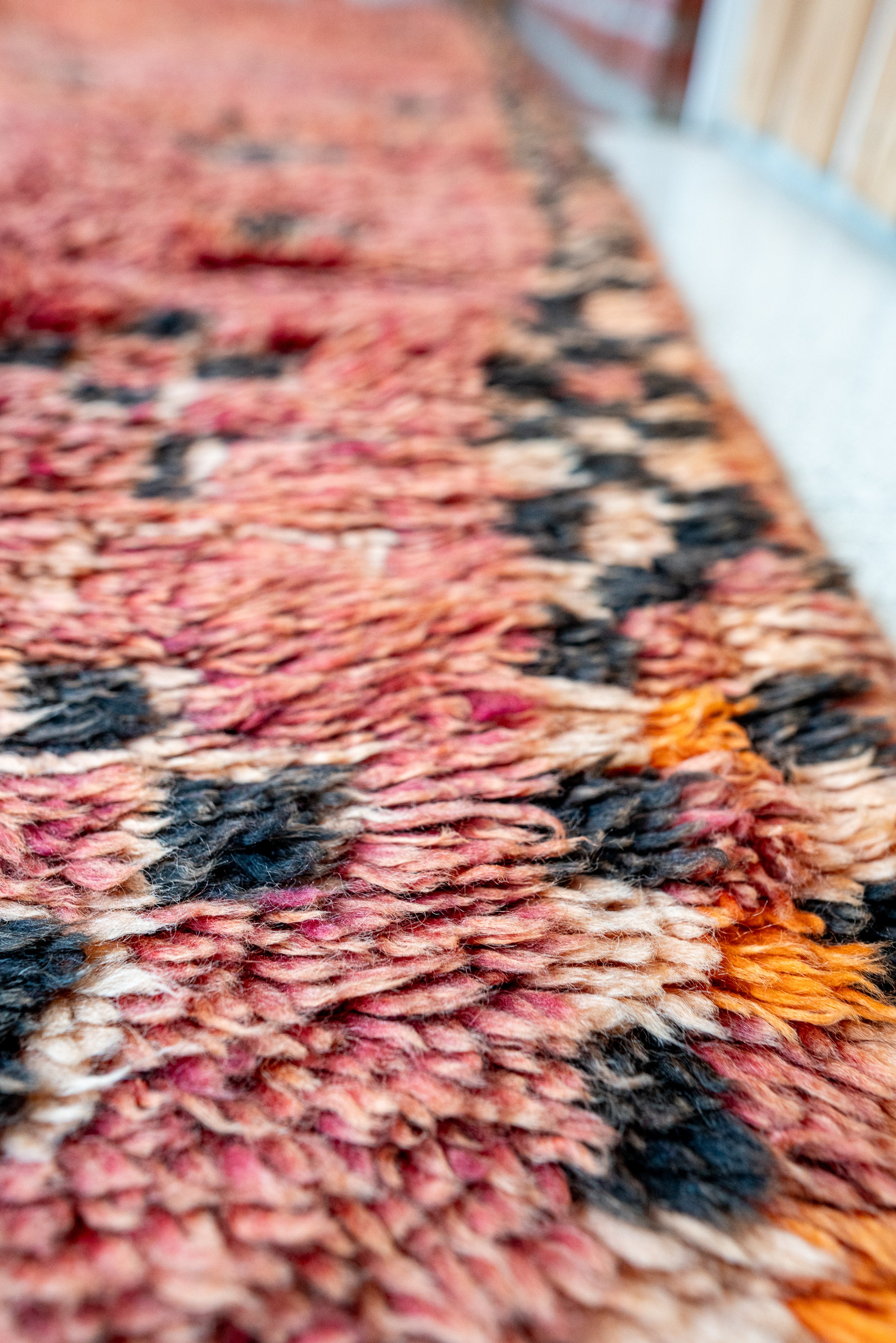 Aït Youssi Vintage Rug "Autumn Sky" 185x340 cm