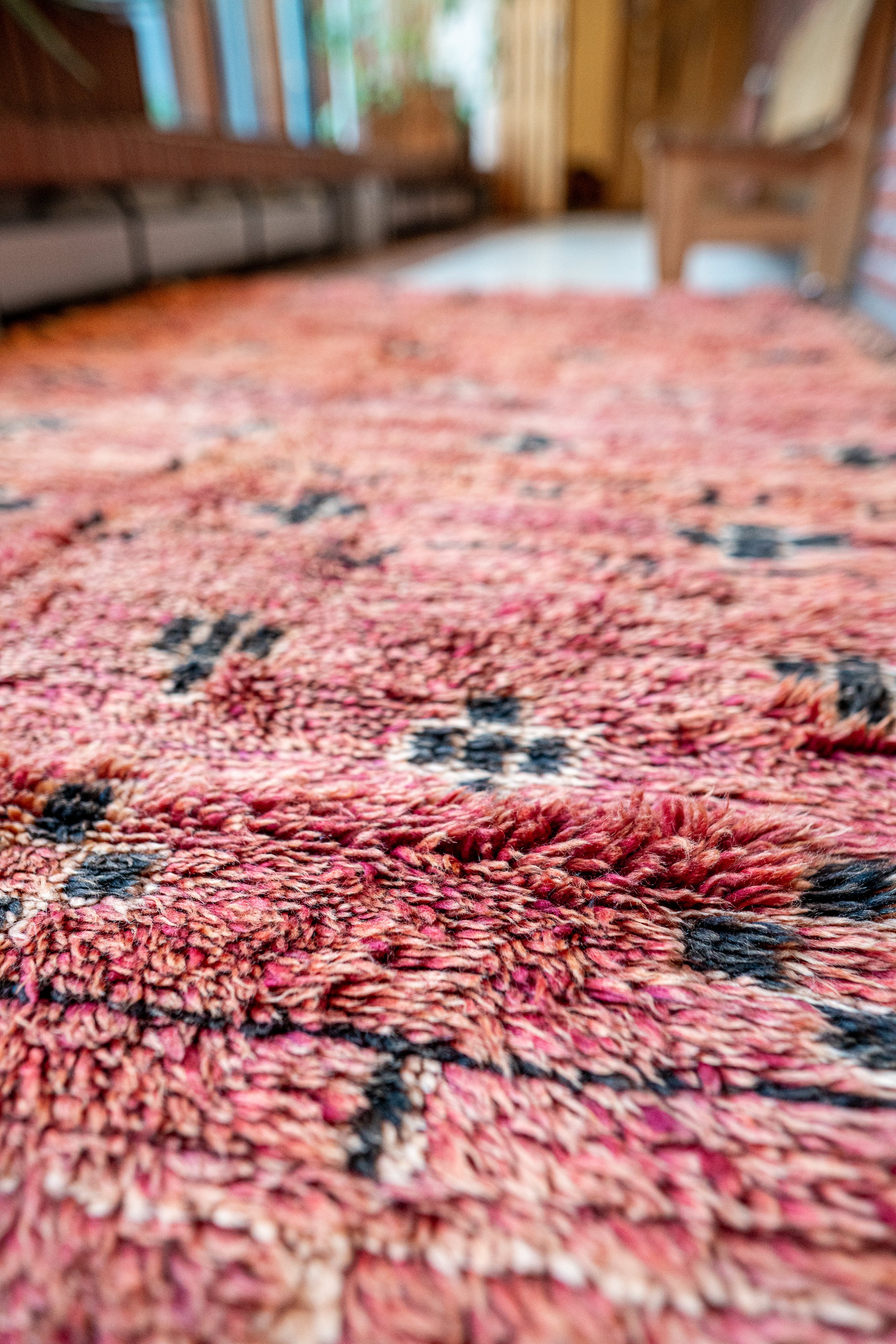 Aït Youssi Vintage Rug "Autumn Sky" 185x340 cm