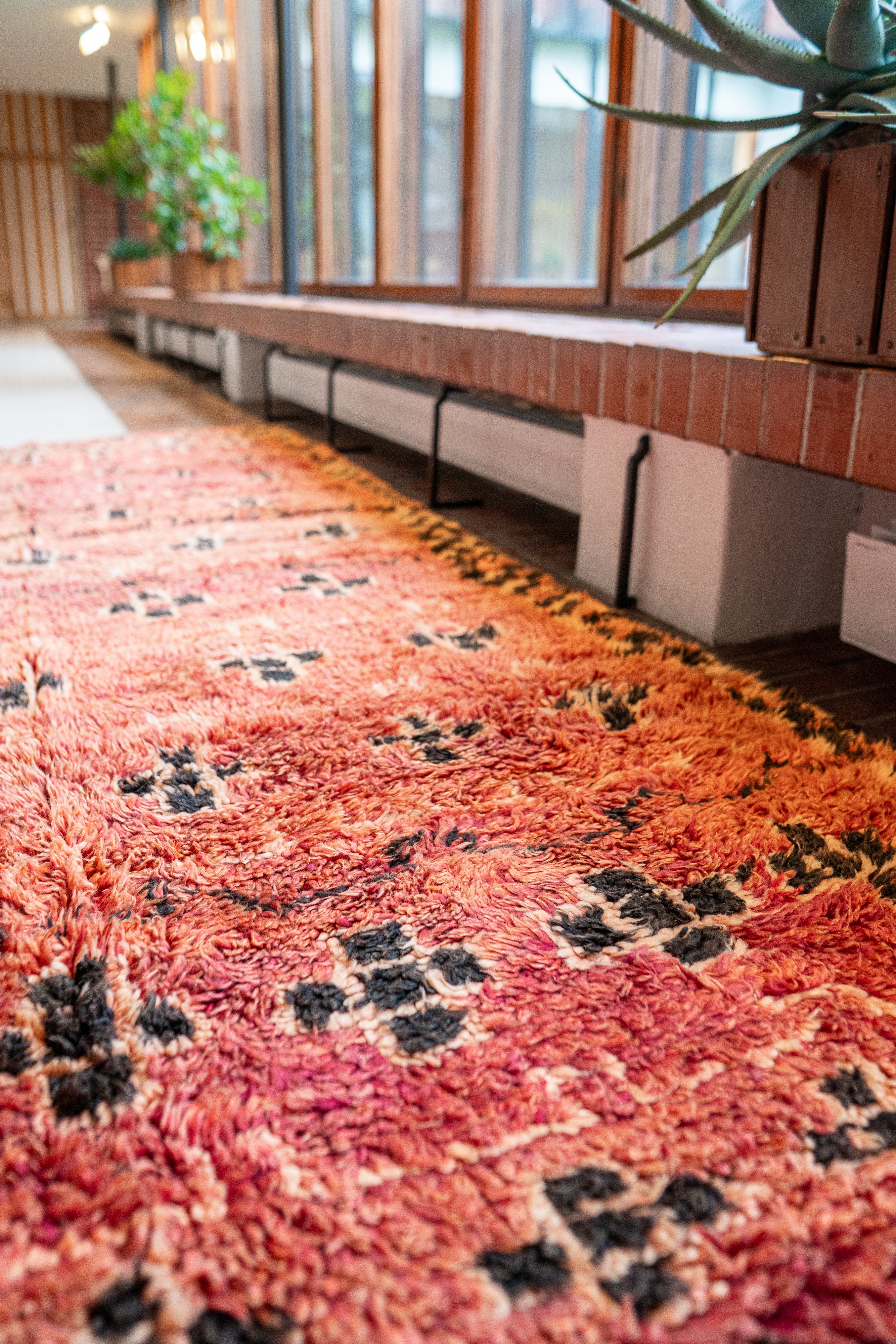 Aït Youssi Vintage Rug "Autumn Sky" 185x340 cm