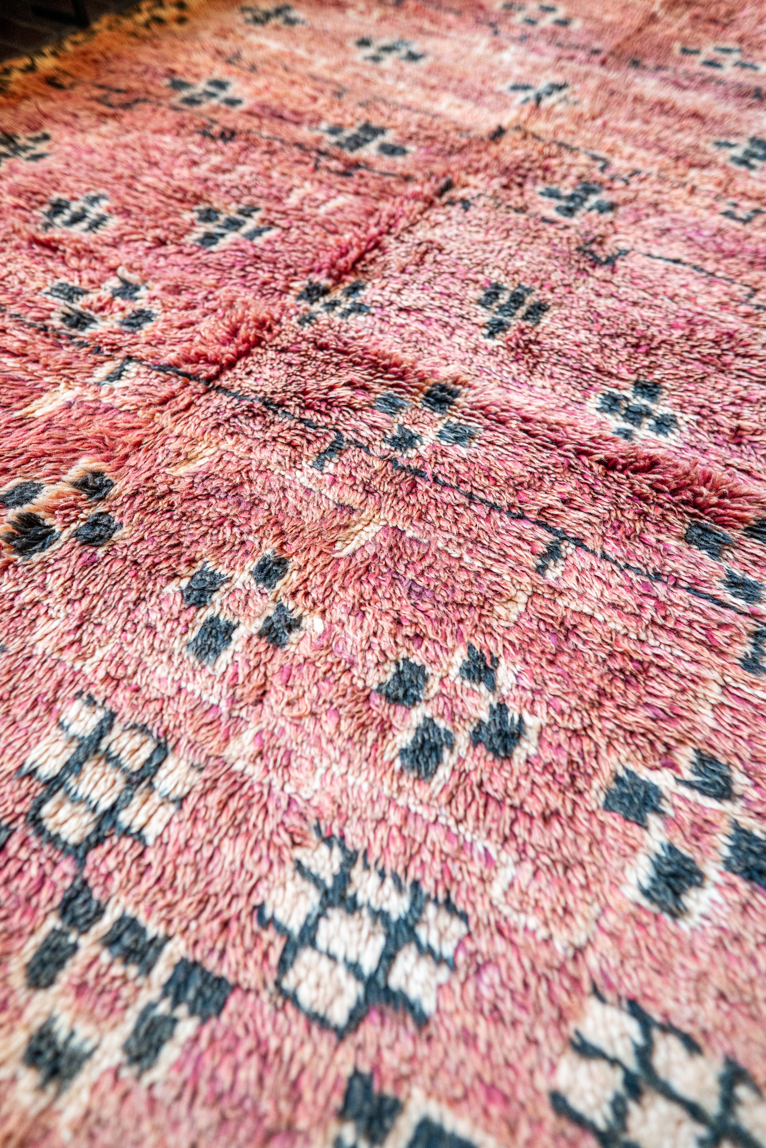 Aït Youssi Vintage Rug "Autumn Sky" 185x340 cm