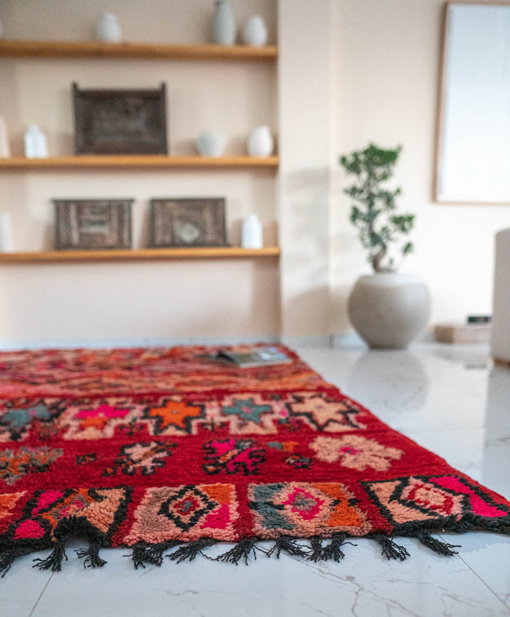 Arabic Boujad vintage matto “Barcelona” 195x295 cm