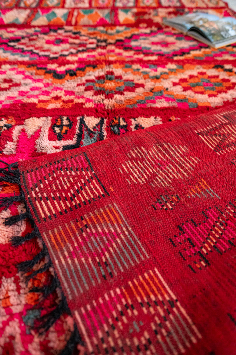 Arabic Boujad vintage matto “Barcelona” 195x295 cm