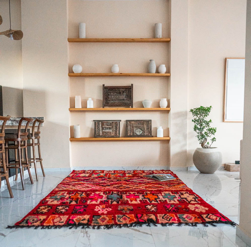 Arabic Boujad vintage matto “Barcelona” 195x295 cm