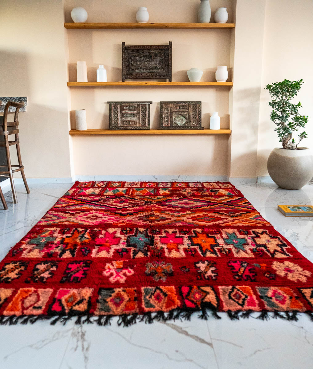 Arabic Boujad vintage matto “Barcelona” 195x295 cm