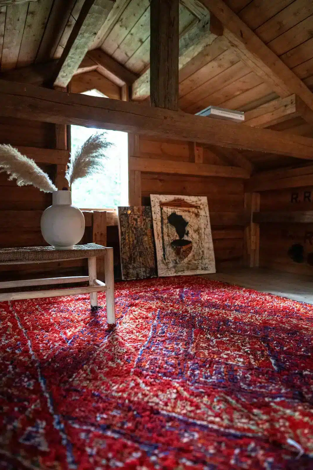 Moroccan Vintage Beni M'Guild Carpet