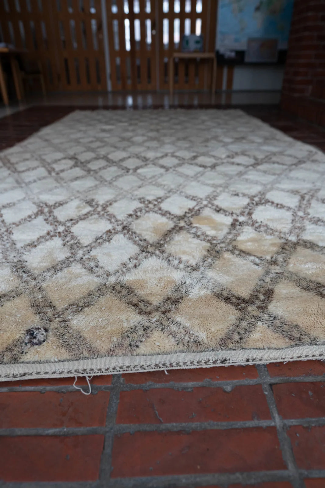 Vintage Beni Ouarain rug