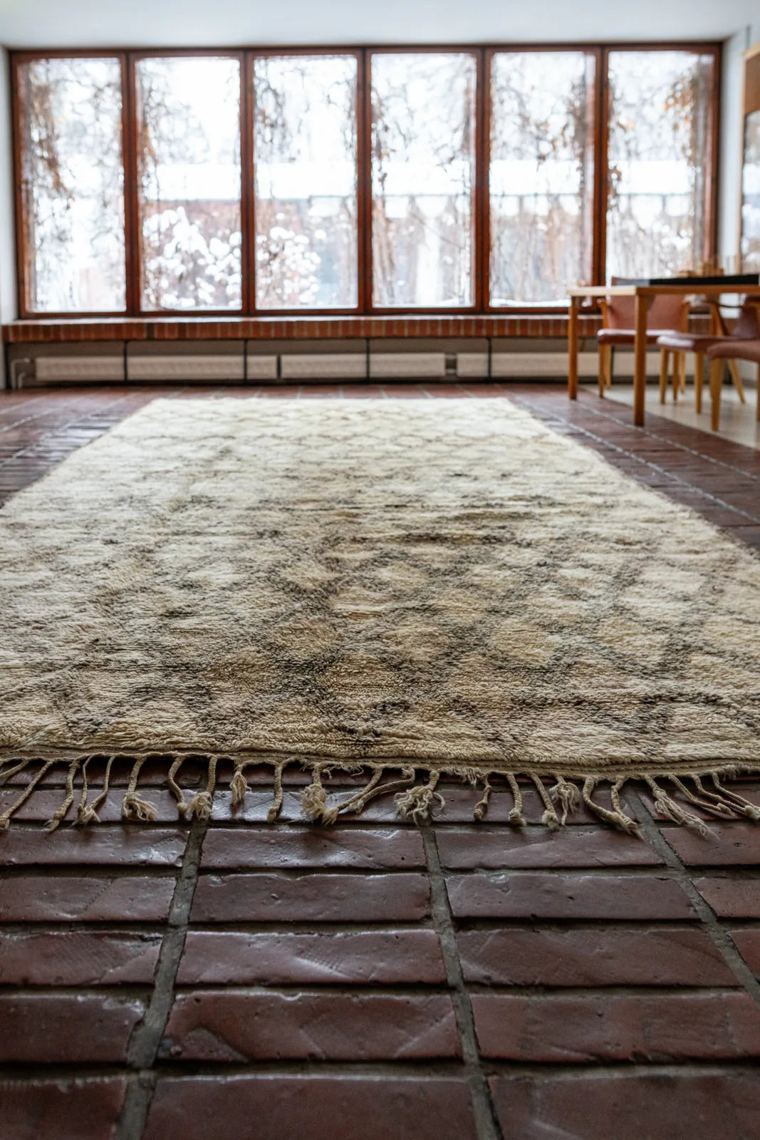 Vintage Beni Ouarain rug