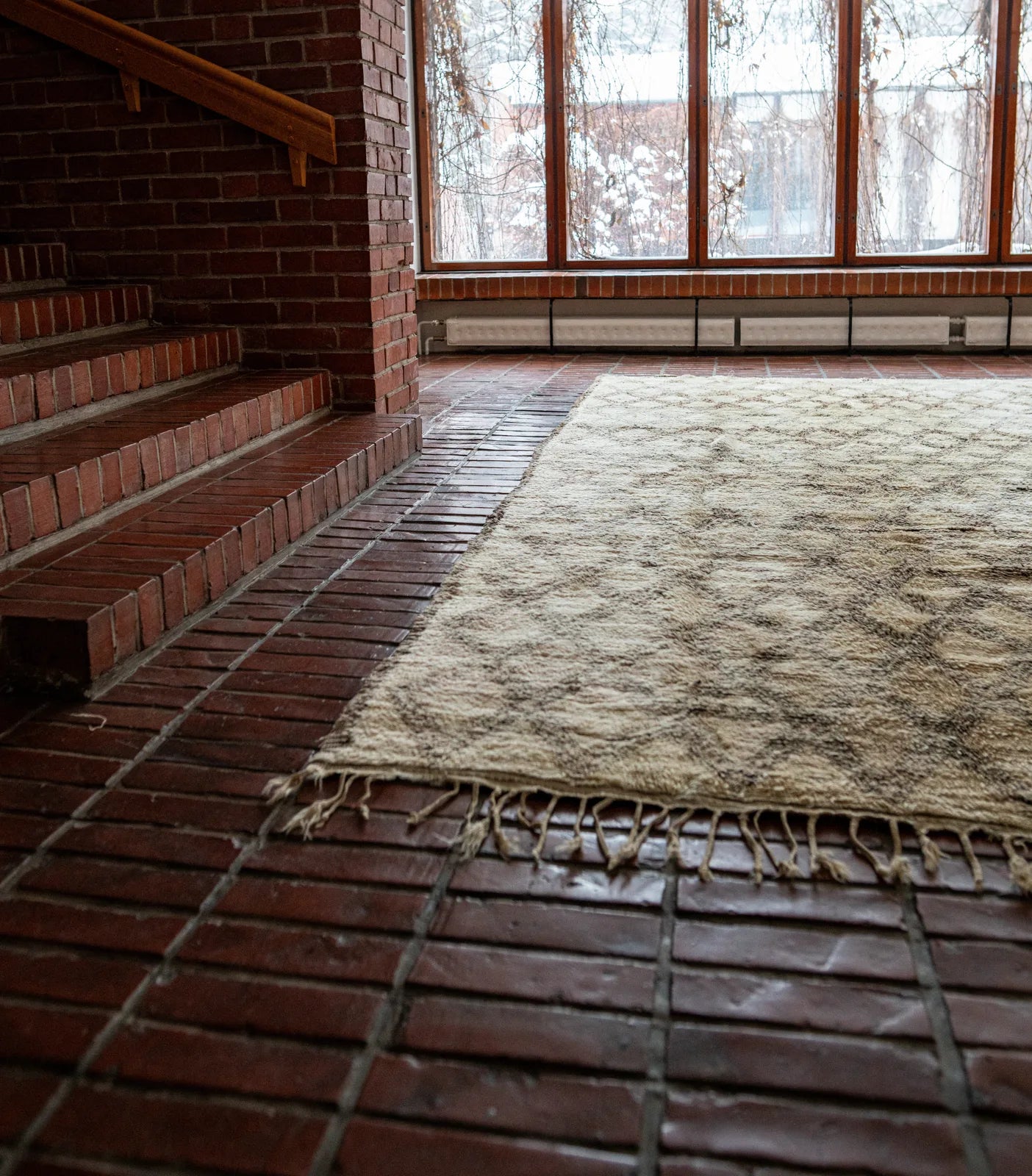 Vintage Beni Ouarain rug