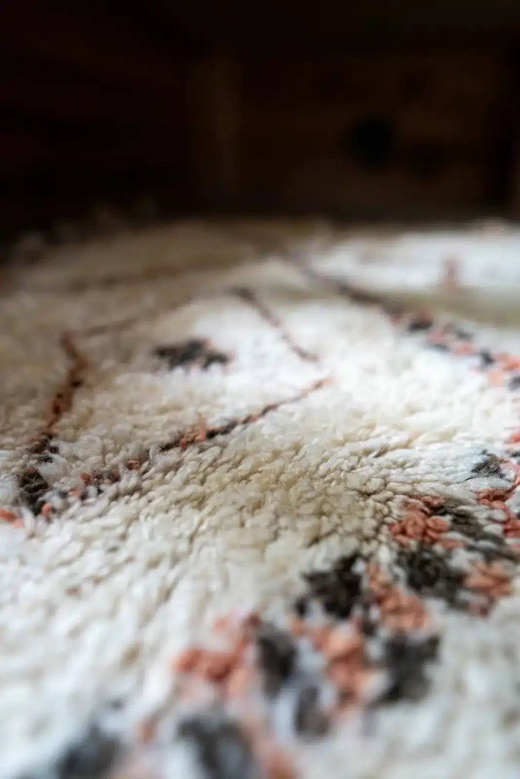 Vintage Beni Ouarain Rug