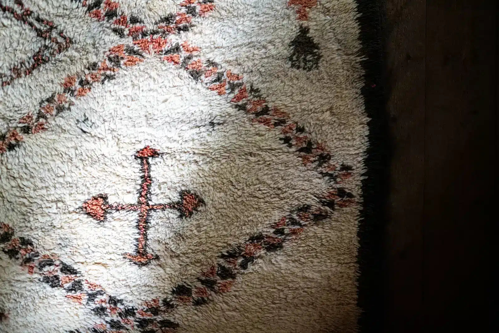 Vintage Beni Ouarain Rug