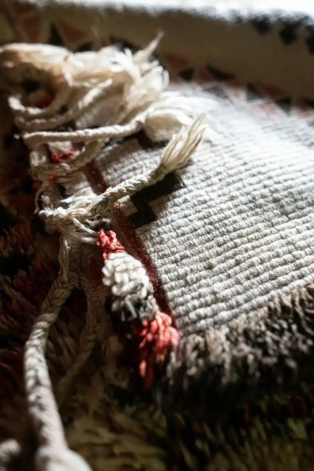 Vintage Beni Ouarain Rug
