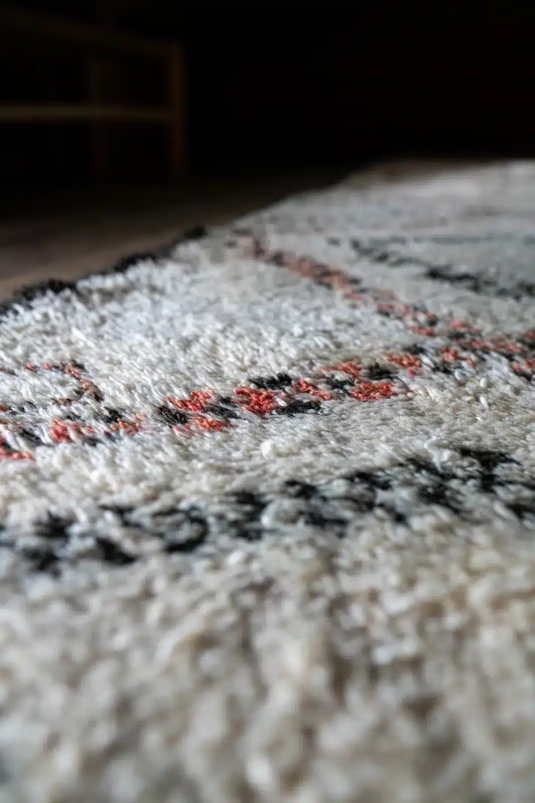 Vintage Beni Ouarain Rug