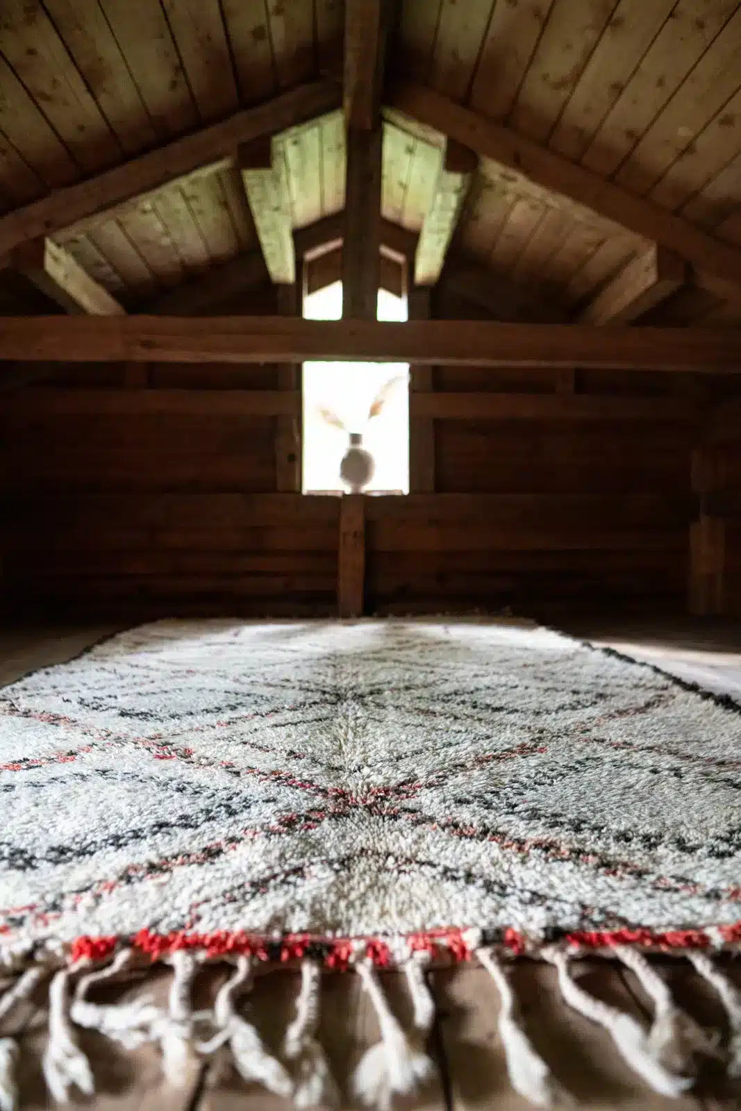 Vintage Beni Ouarain Rug