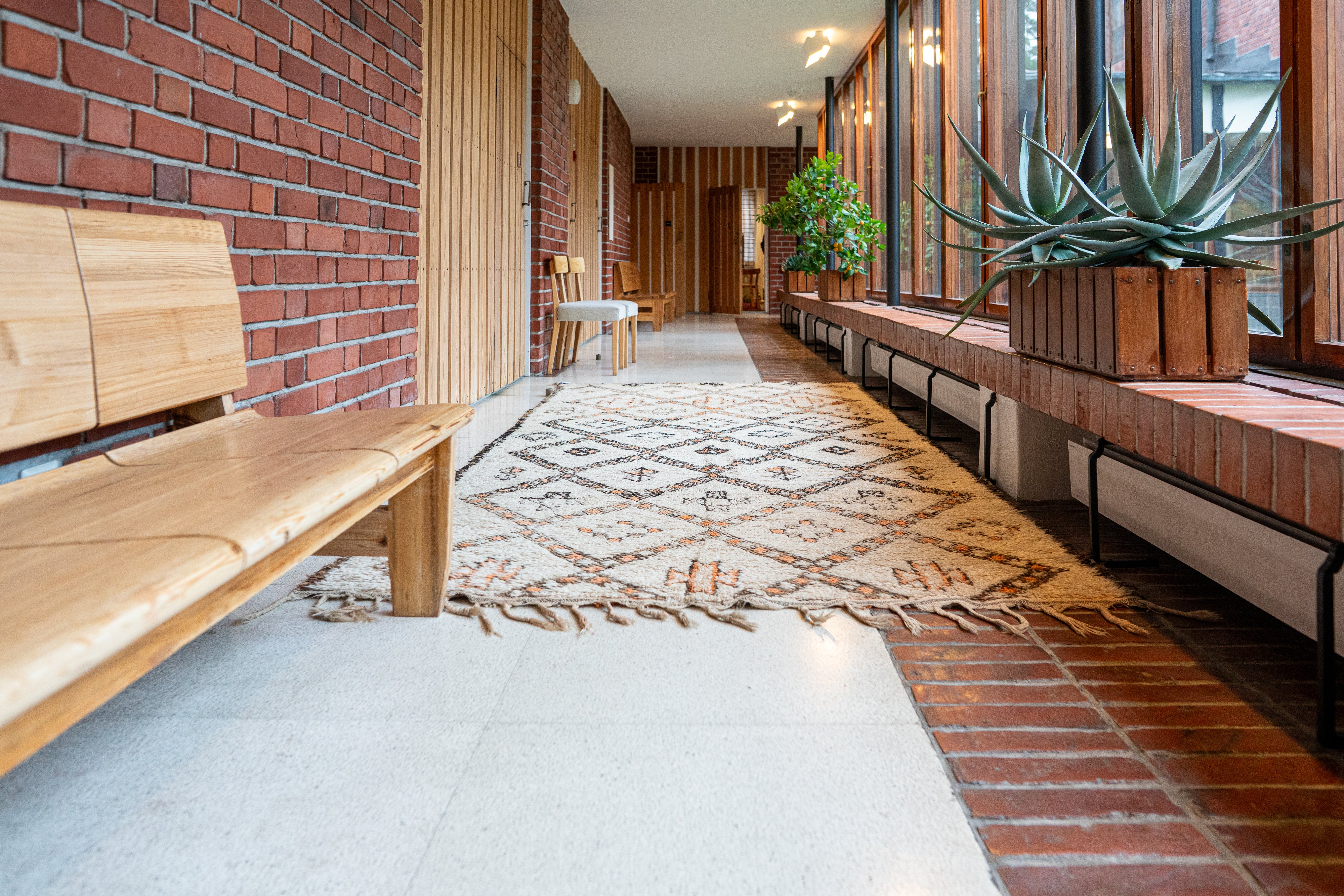 Beni Ouarain matto "Beyond" 175x390 cm