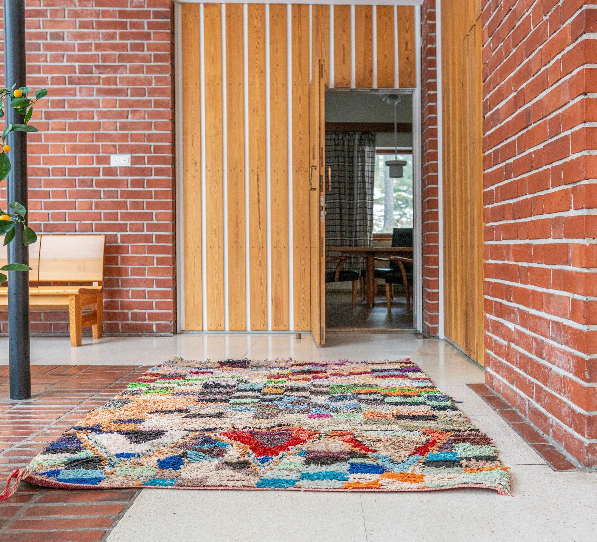 Boucherouite Rug