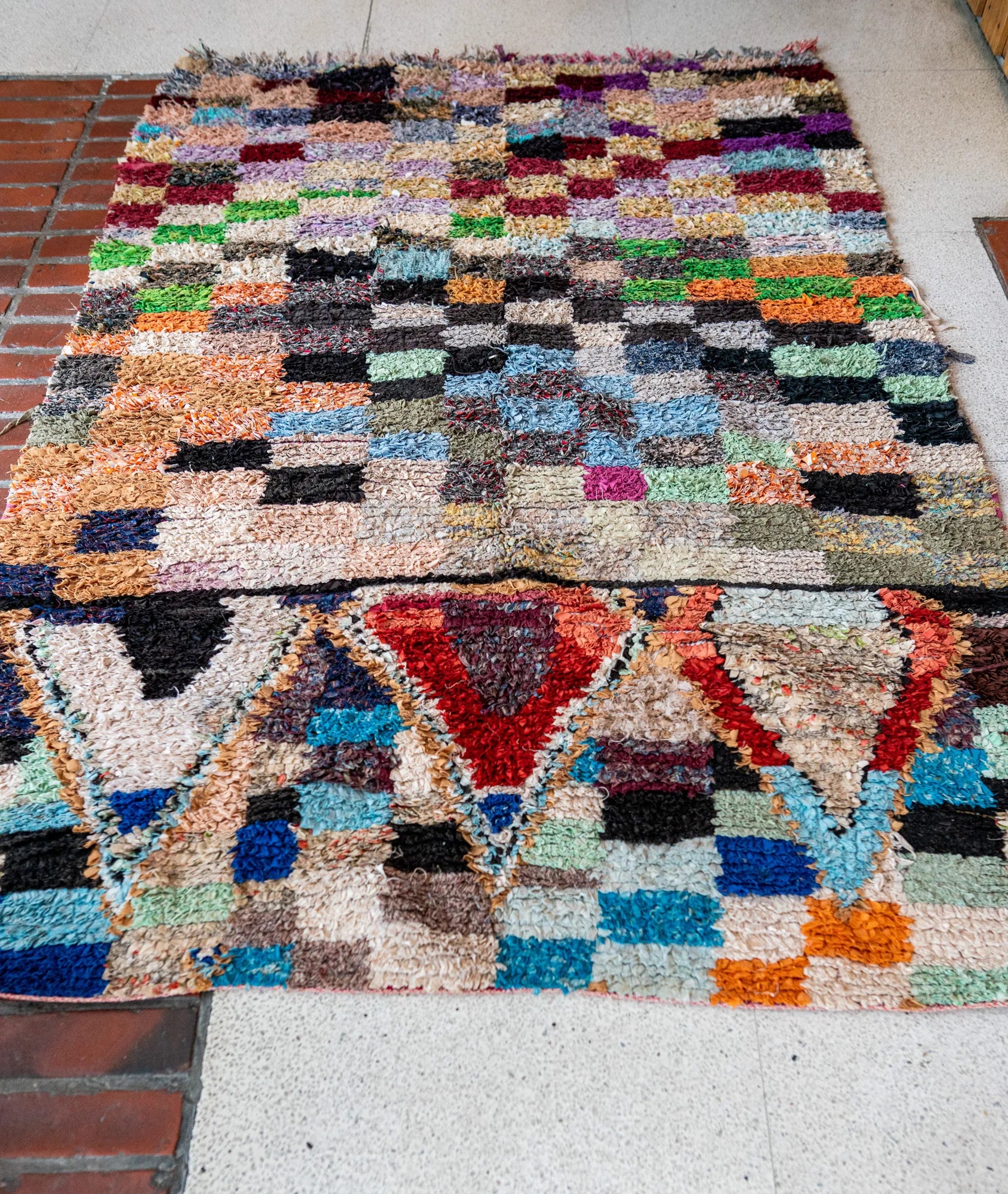Boucherouite Rug
