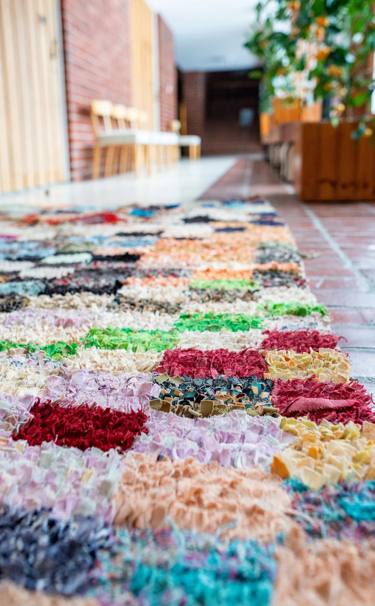 Boucherouite Rug