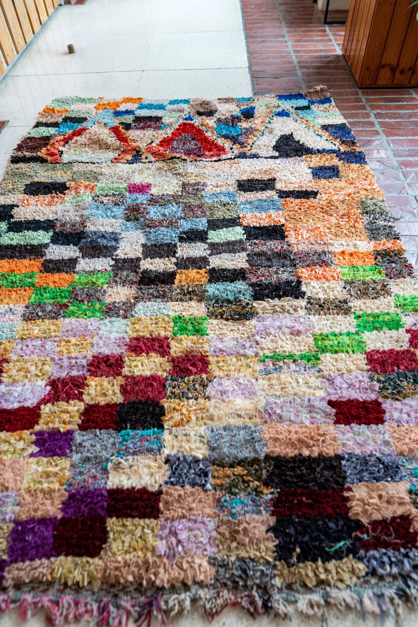 Boucherouite Rug