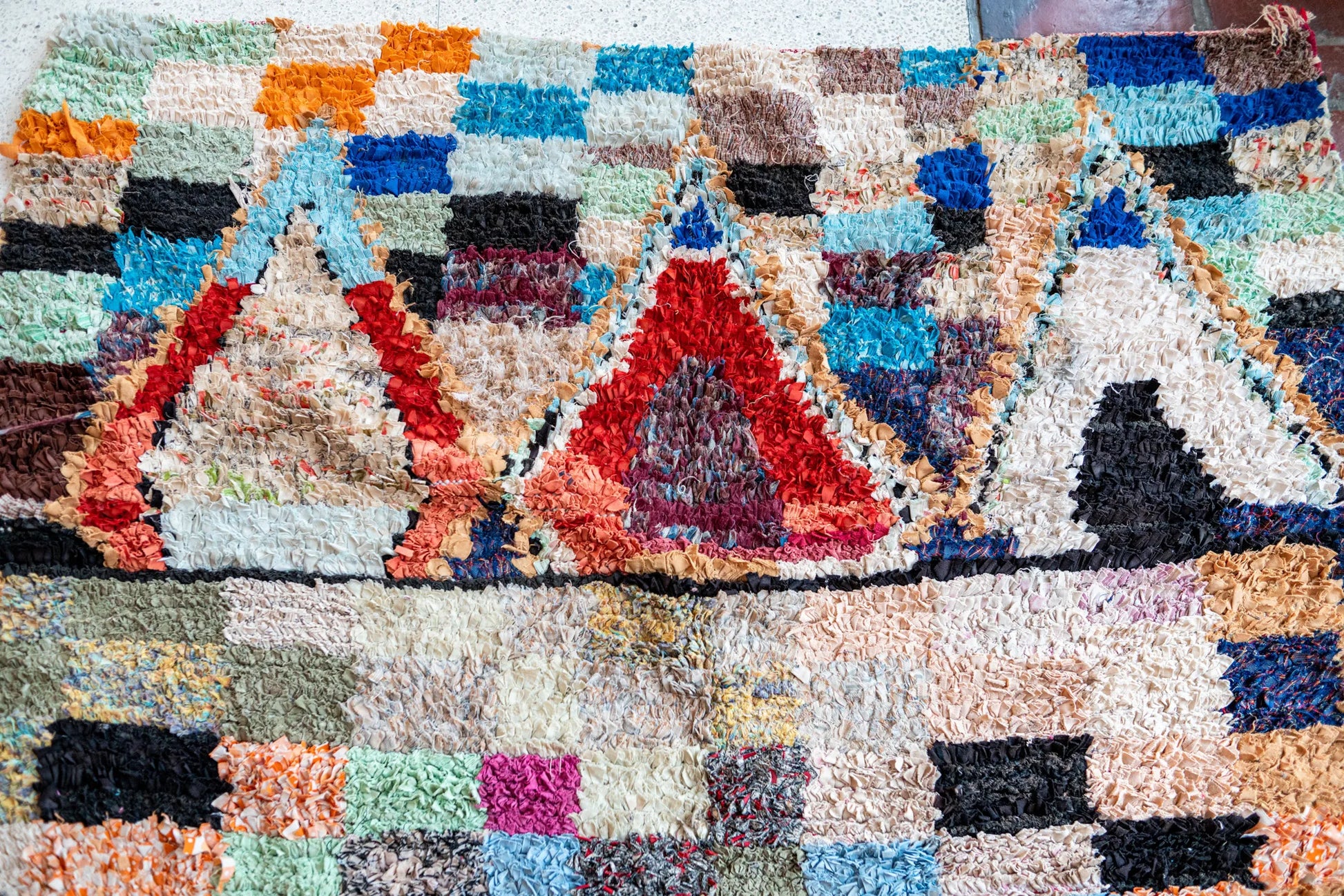 Boucherouite Rug