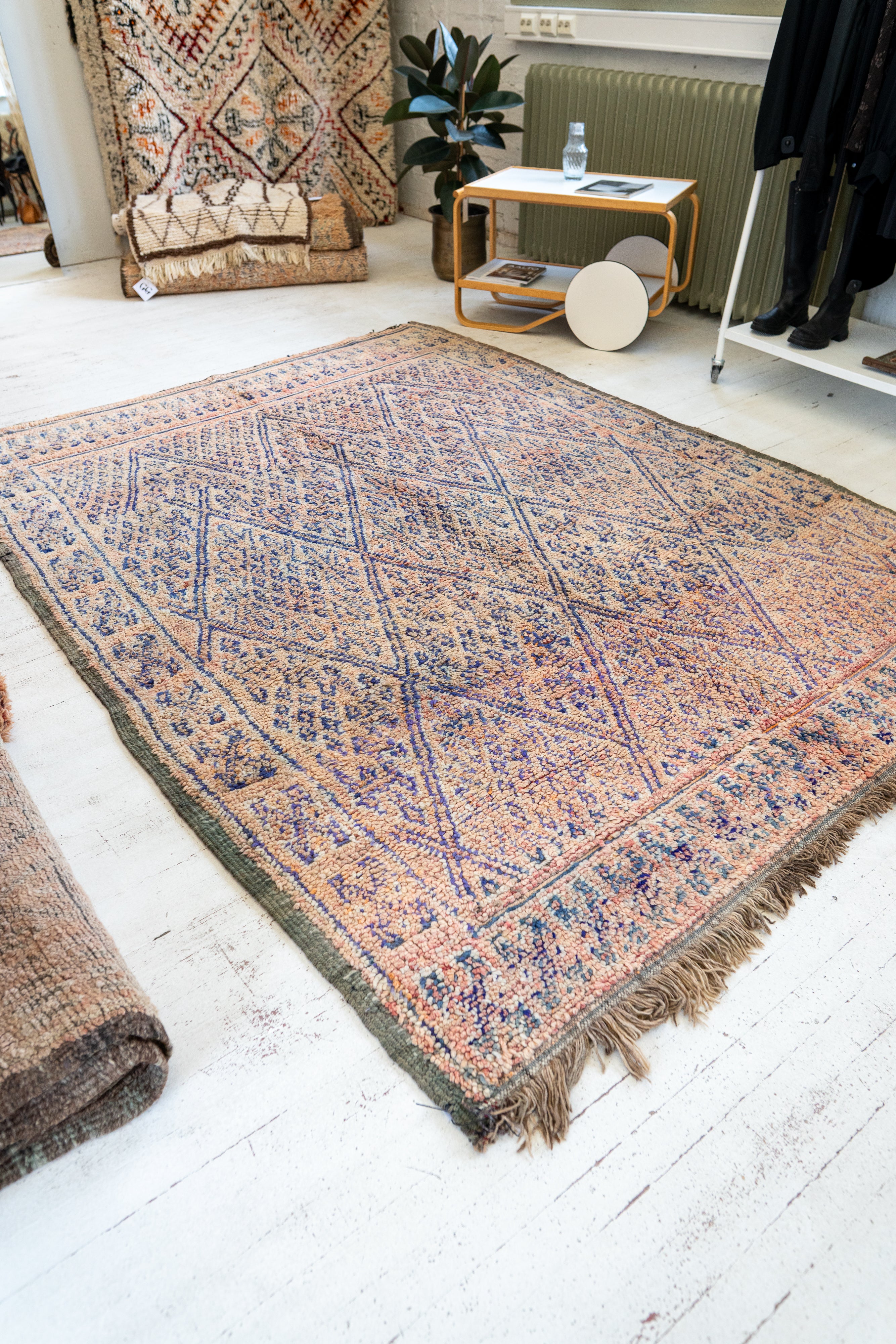 Zayan vintage-matto "Bubble" 210x280 cm