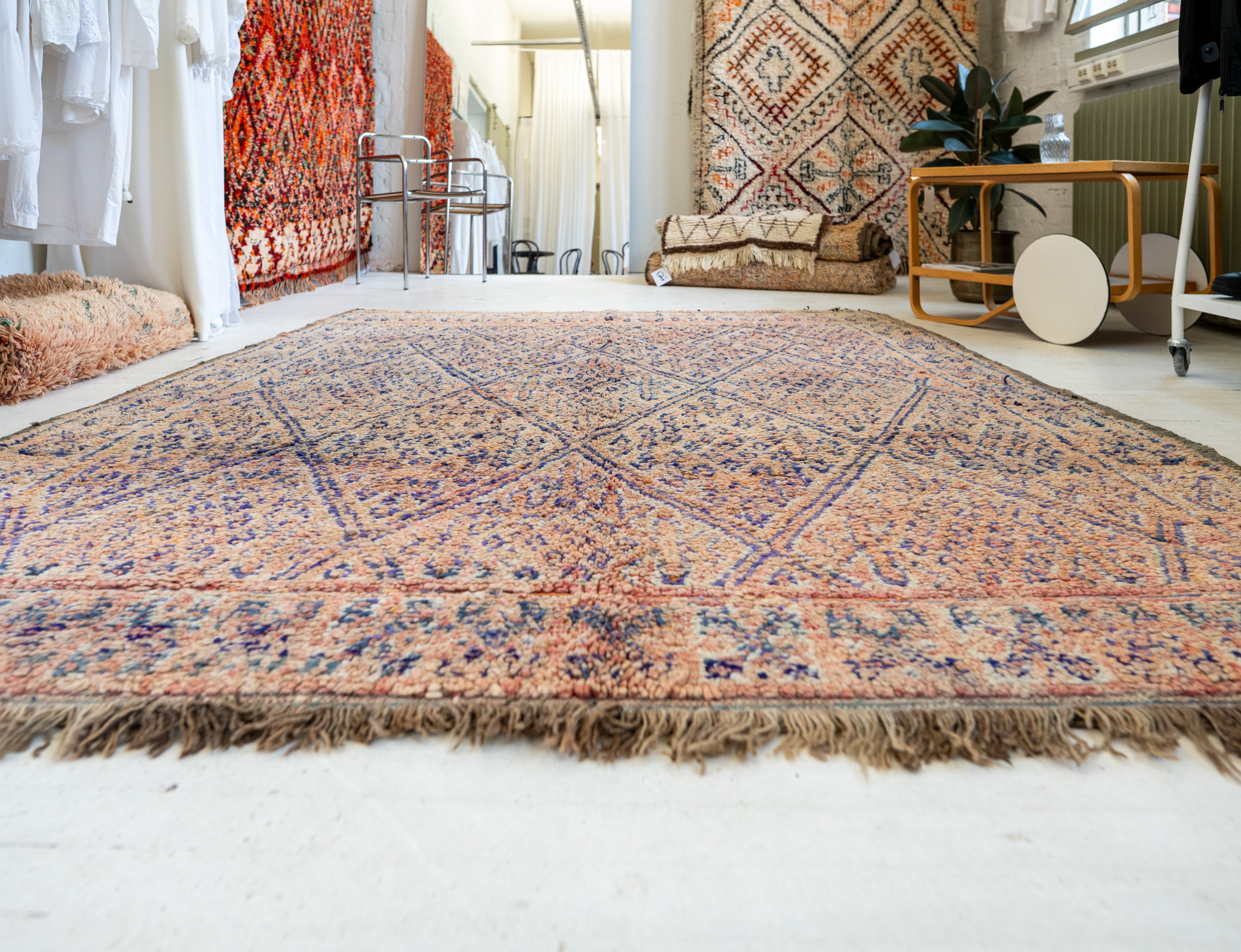 Zayan vintage-matto "Bubble" 210x280 cm