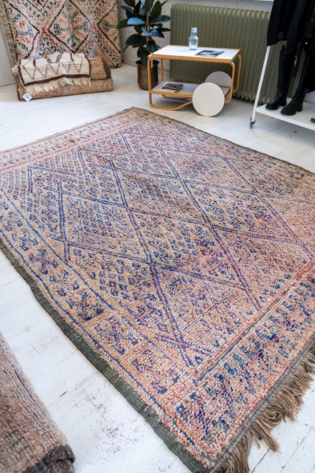 Zayan vintage-matto "Bubble" 210x280 cm