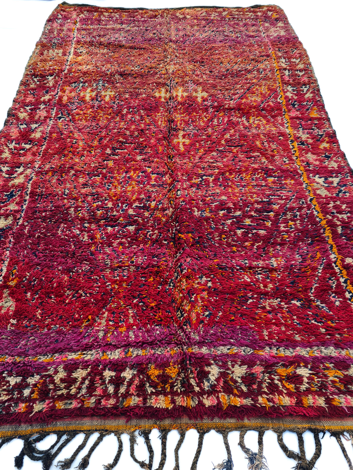 Beni M'Guild Vintage Rug "Cielo" 200x330 cm