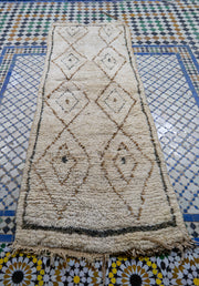 Azilal Vintage Rug “Catfish" 70x190 cm