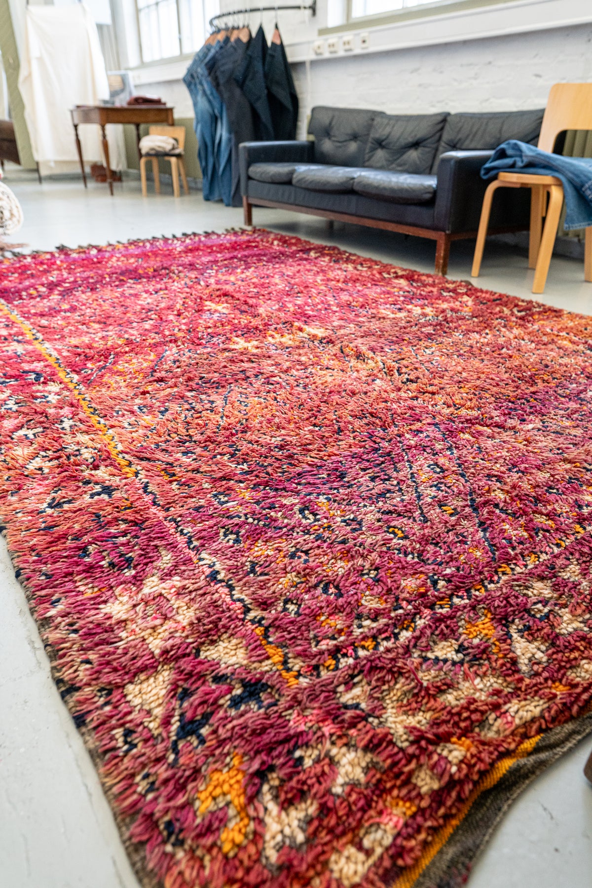 Beni M'Guild Vintage Rug "Cielo" 200x330 cm