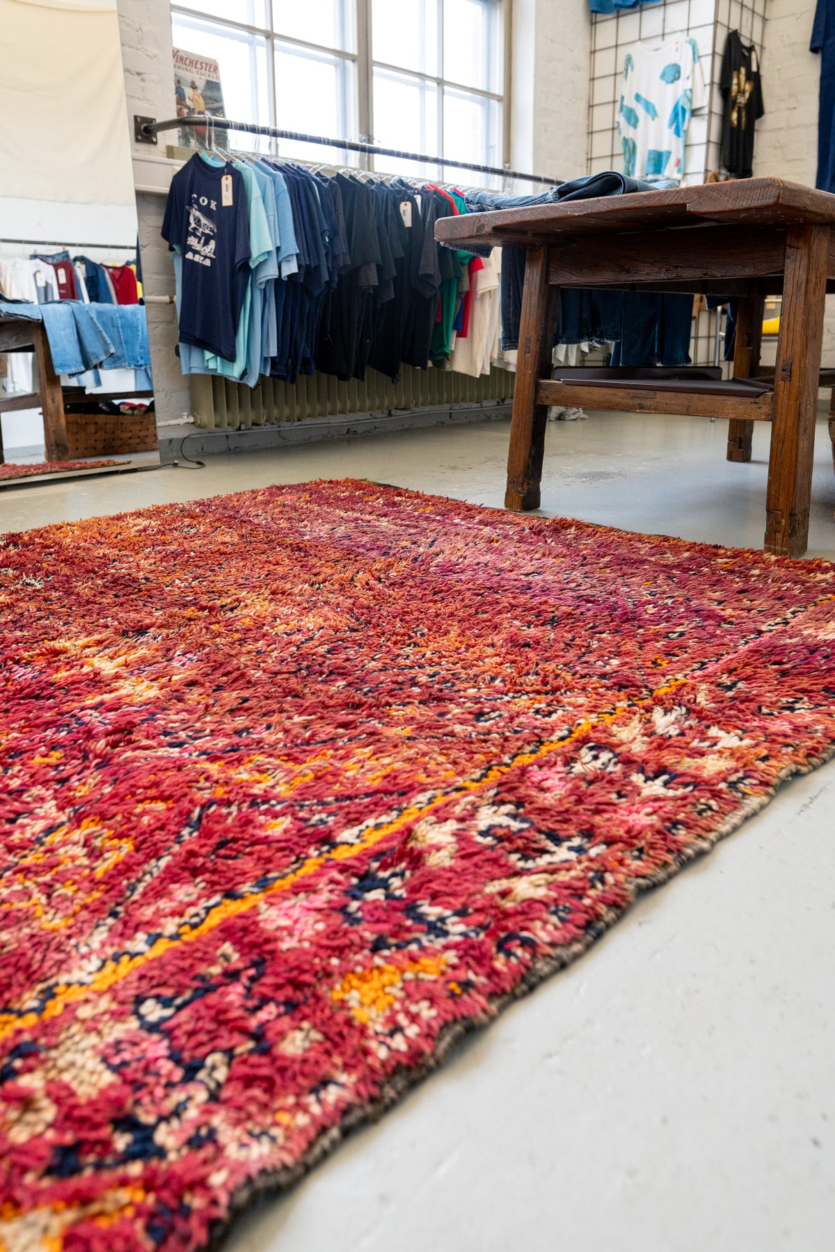 Beni M'Guild Vintage Rug "Cielo" 200x330 cm