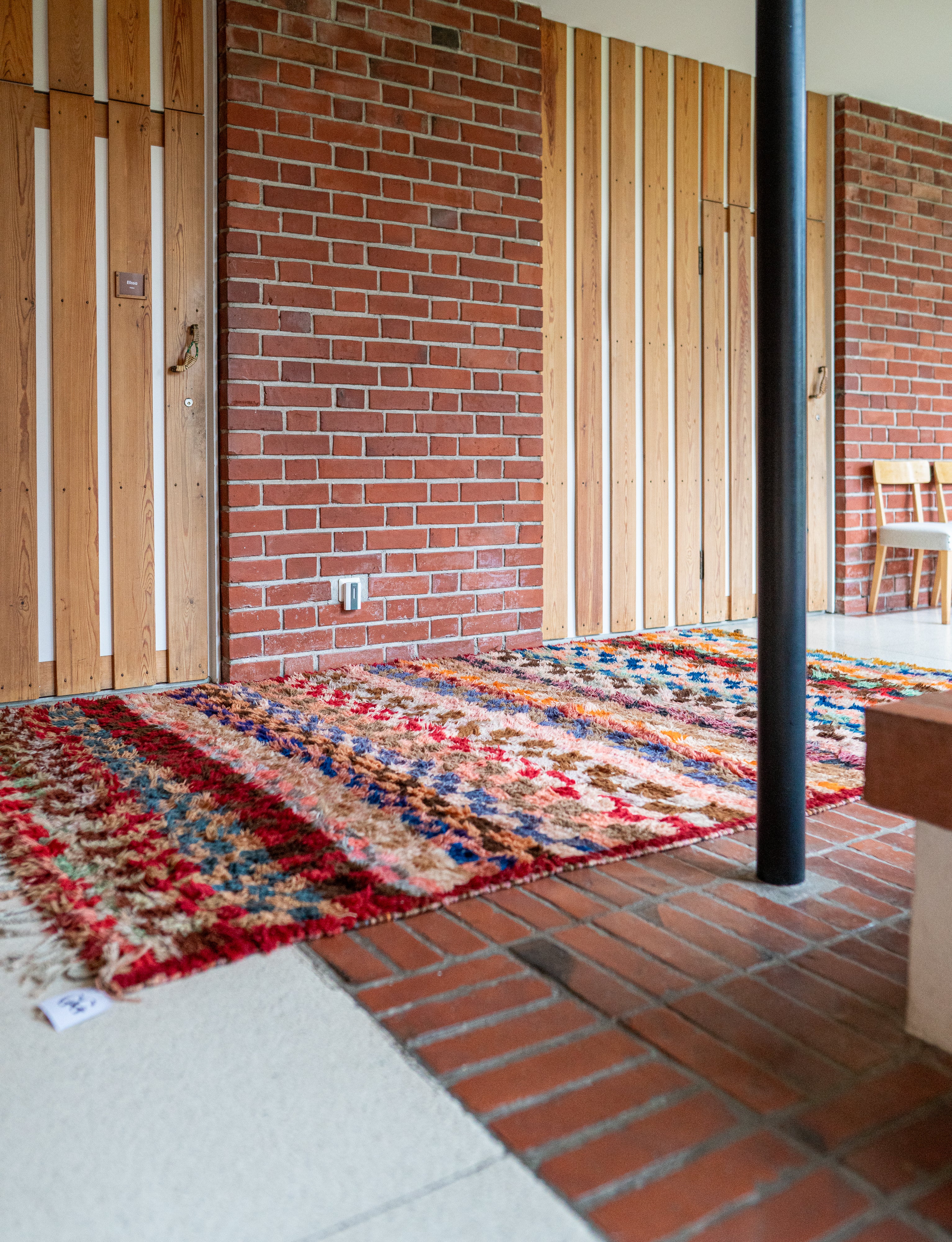 Boucherouite vintage matto "Coctail" 195x320 cm