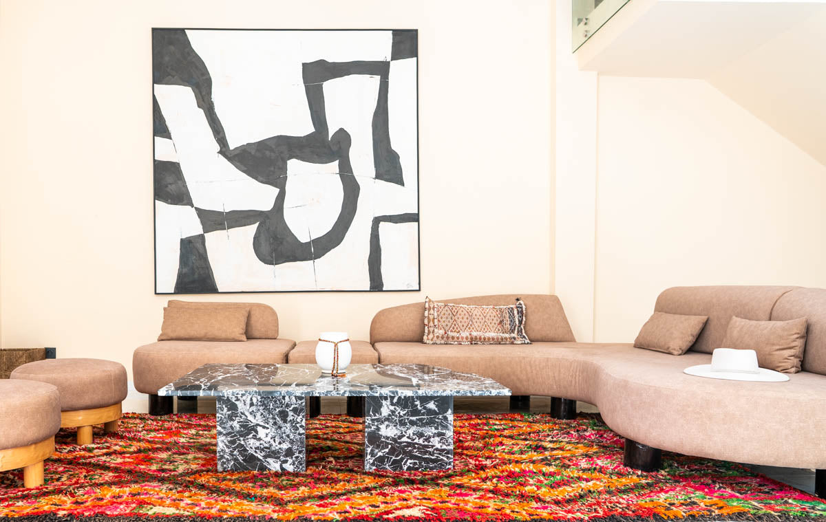 Marmoucha matto "Couture" 190x370 cm