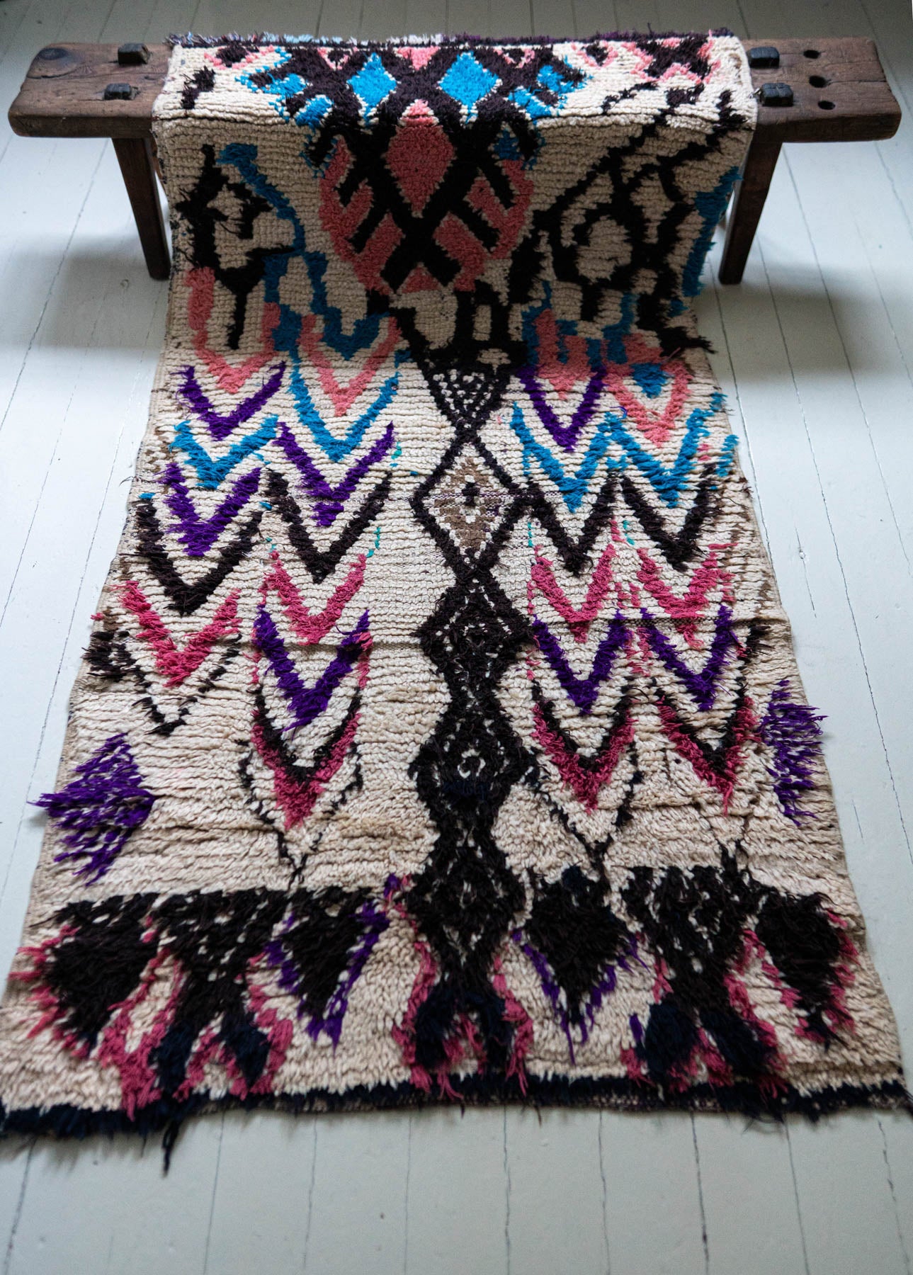 Azilal vintage-matto "Energy" 95x170 cm