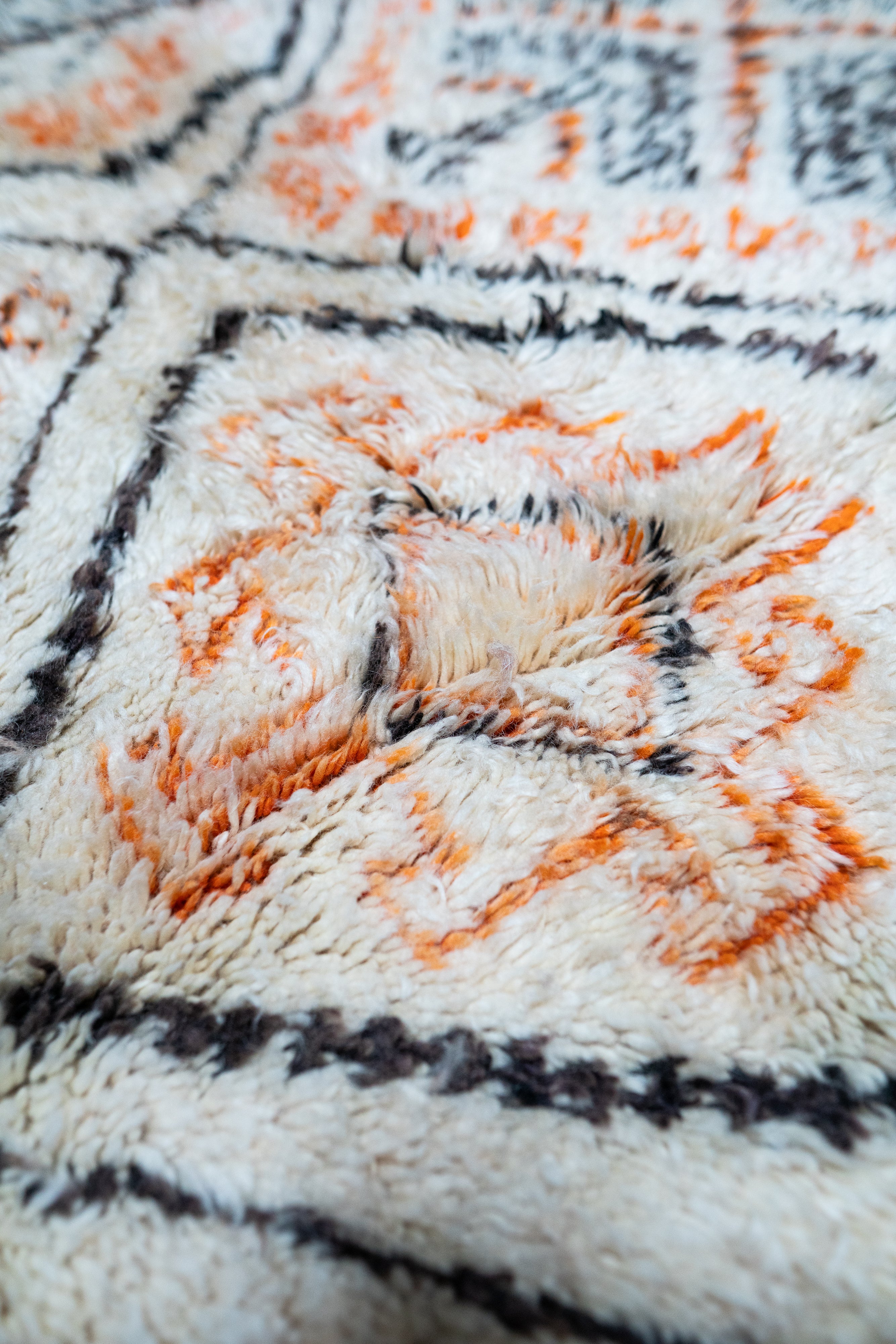 Marmoucha vintage-matto "Feather" 200x345 cm