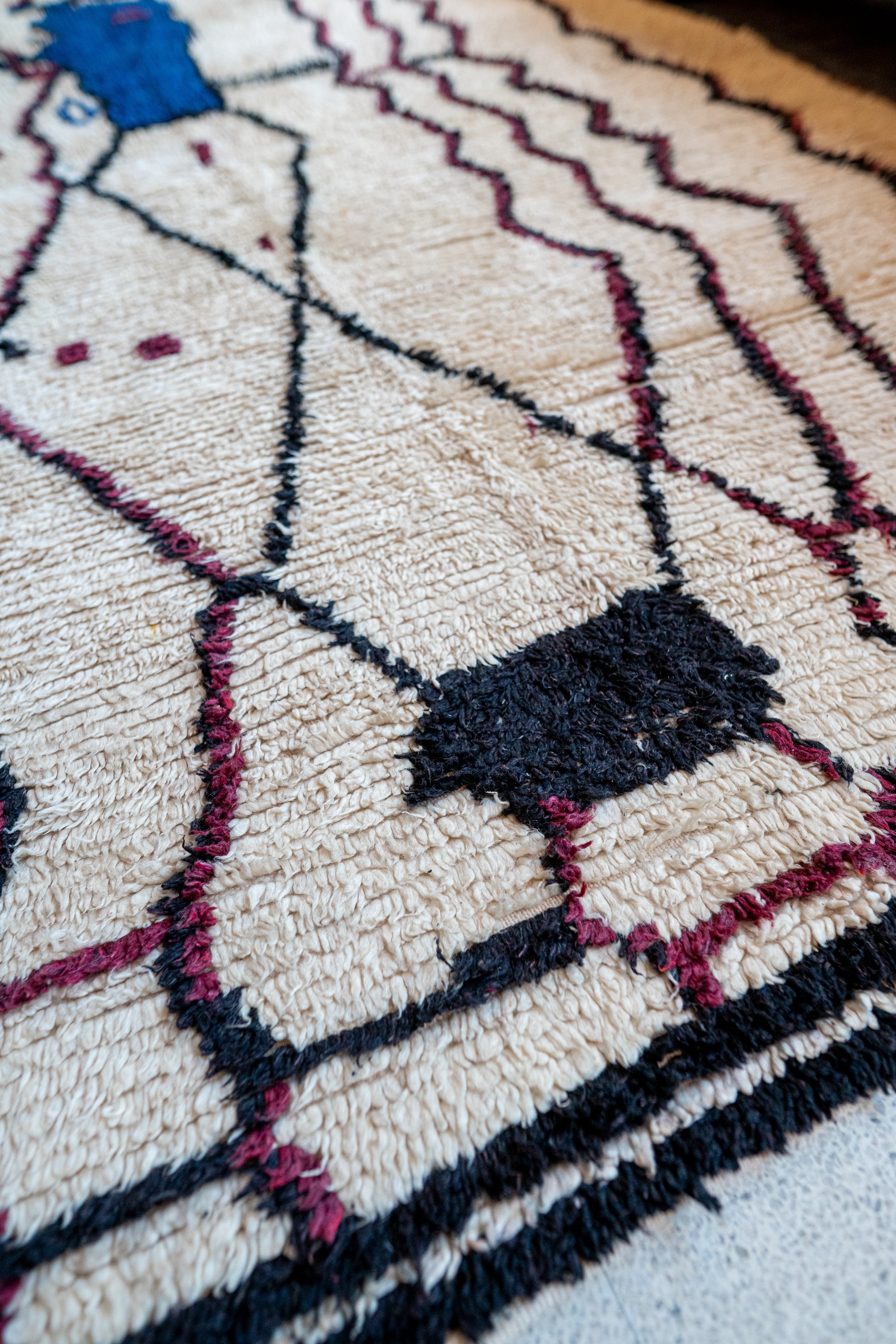 Azilal vintage matto "Flow" 185x290 cm