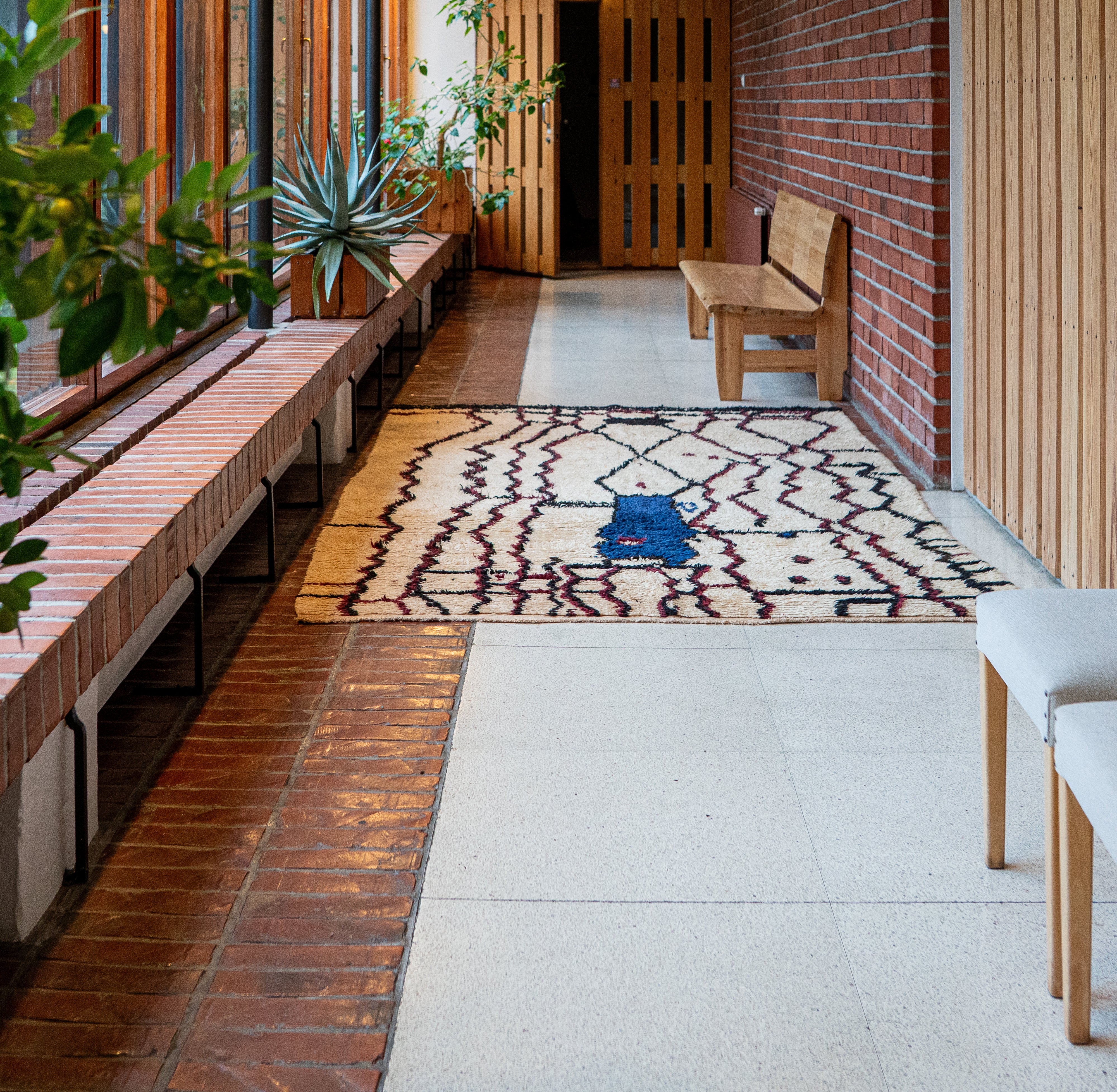 Azilal vintage matto "Flow" 185x290 cm