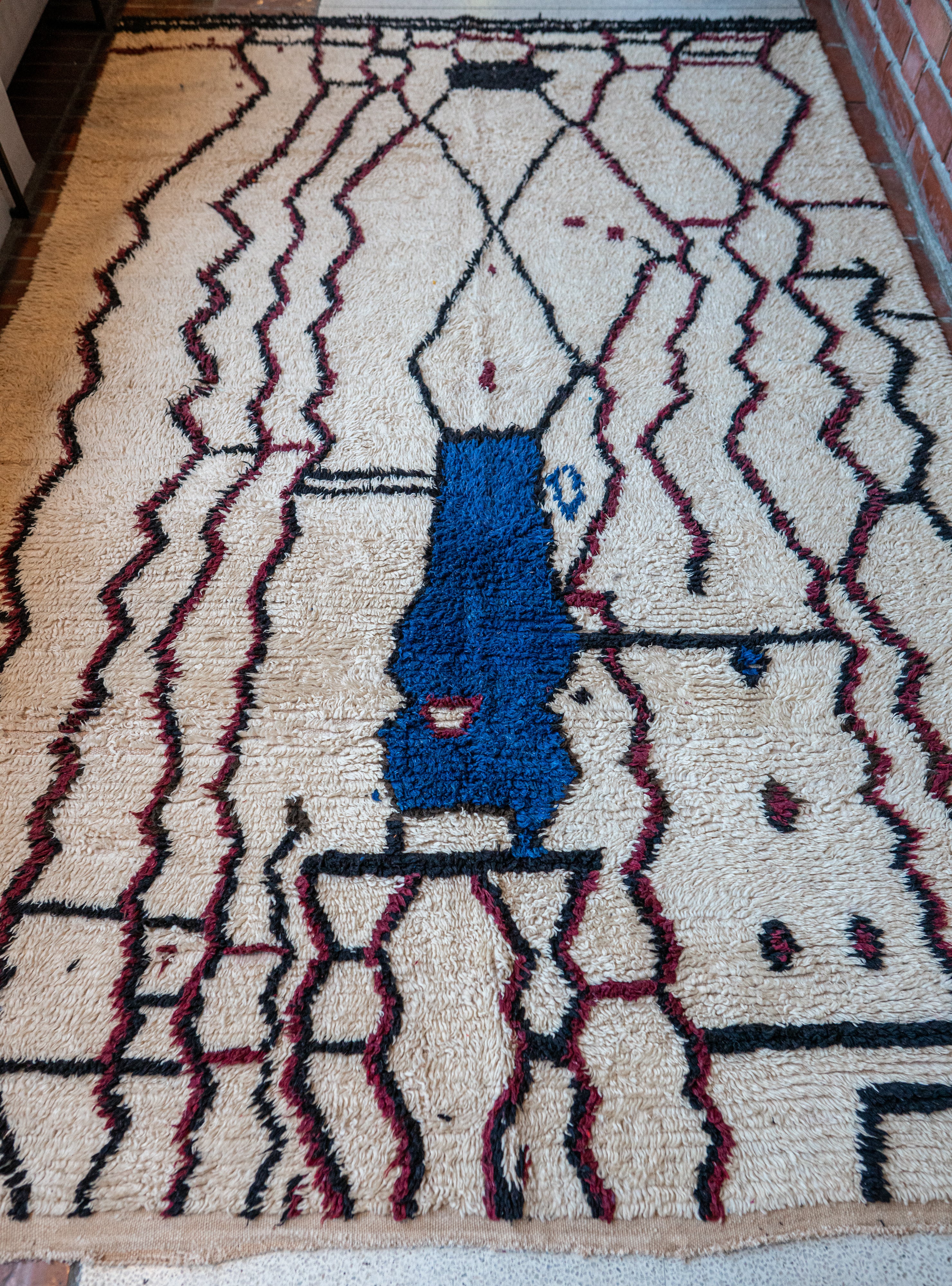 Azilal vintage matto "Flow" 185x290 cm