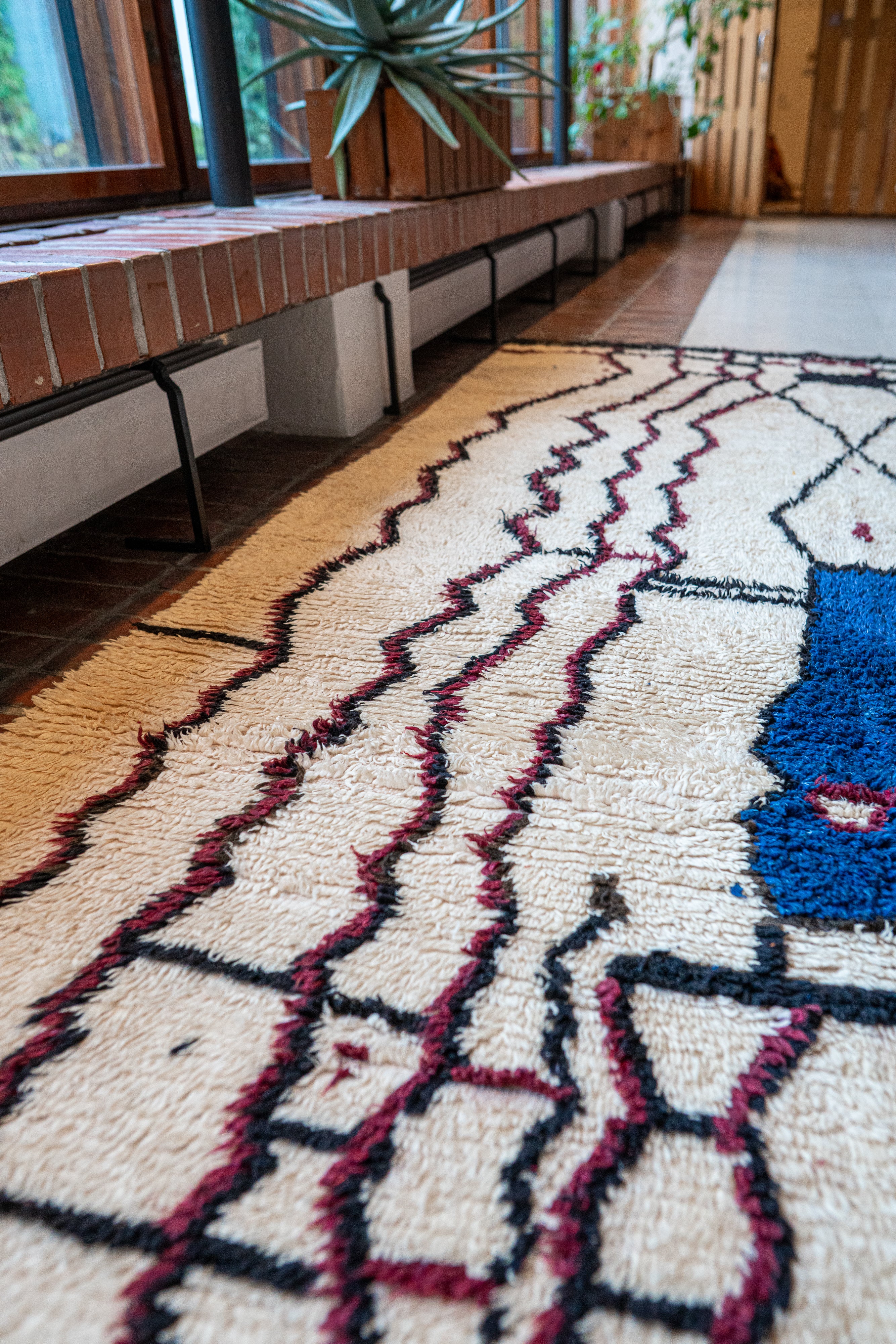 Azilal vintage matto "Flow" 185x290 cm