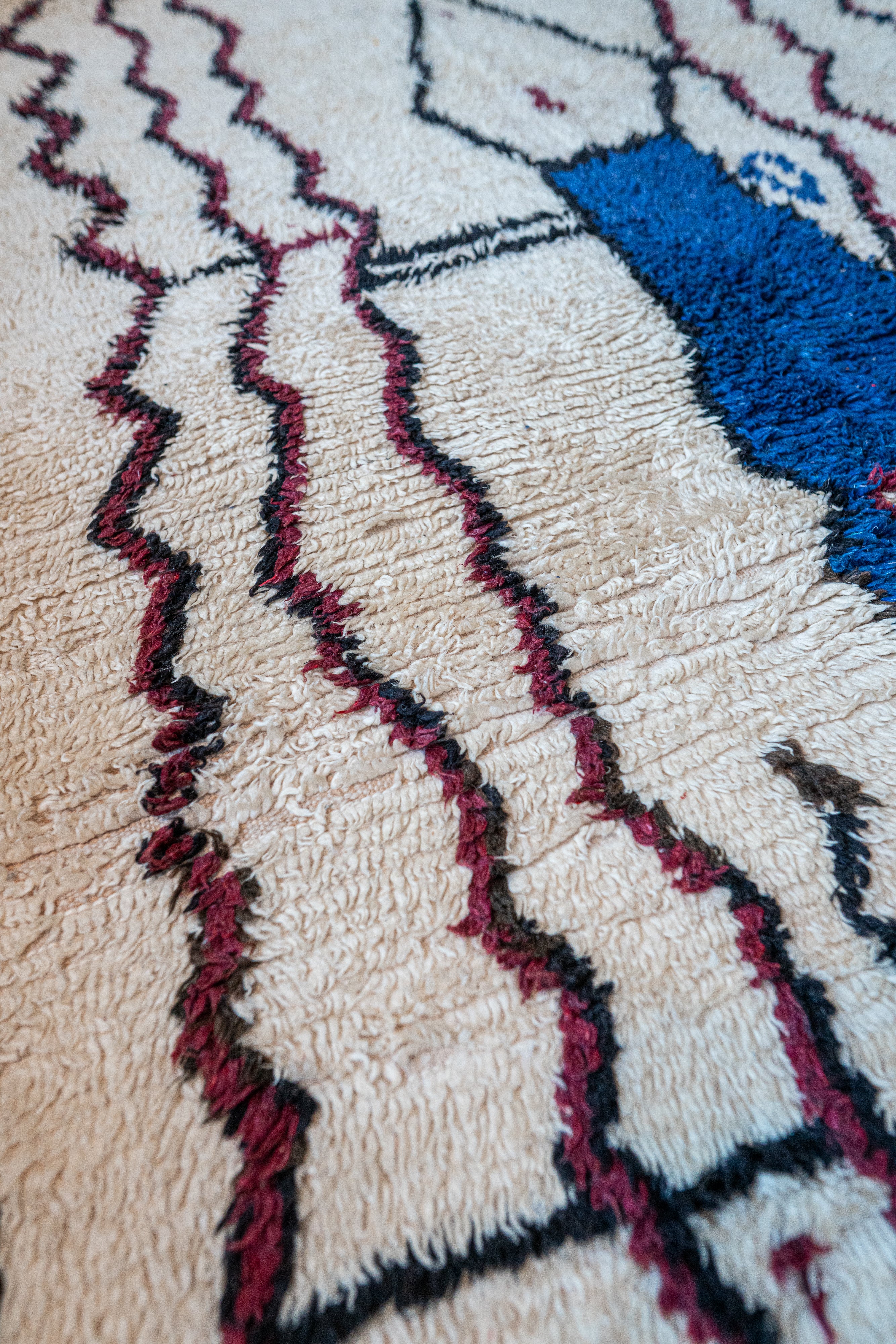 Azilal vintage matto "Flow" 185x290 cm