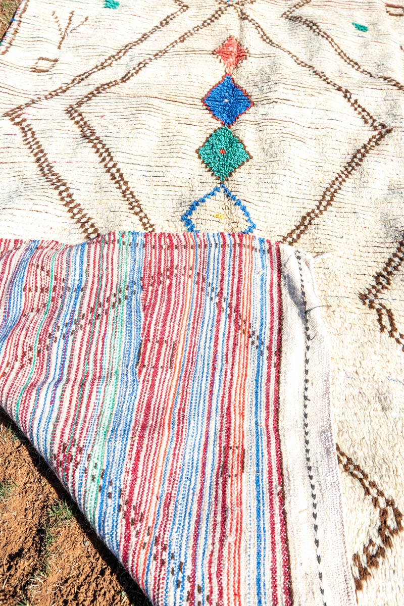 Azilal vintage-matto "Folk" 160x300 cm