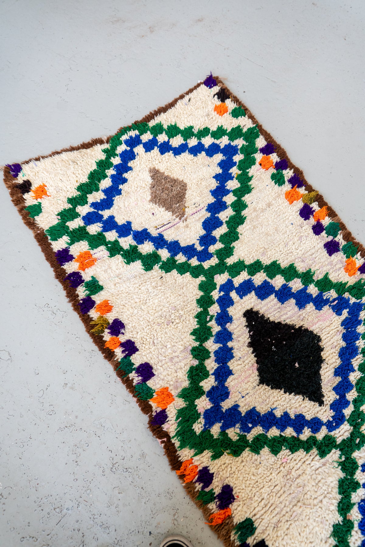 Azilal Vintage Rug "Folks" 75x165 cm