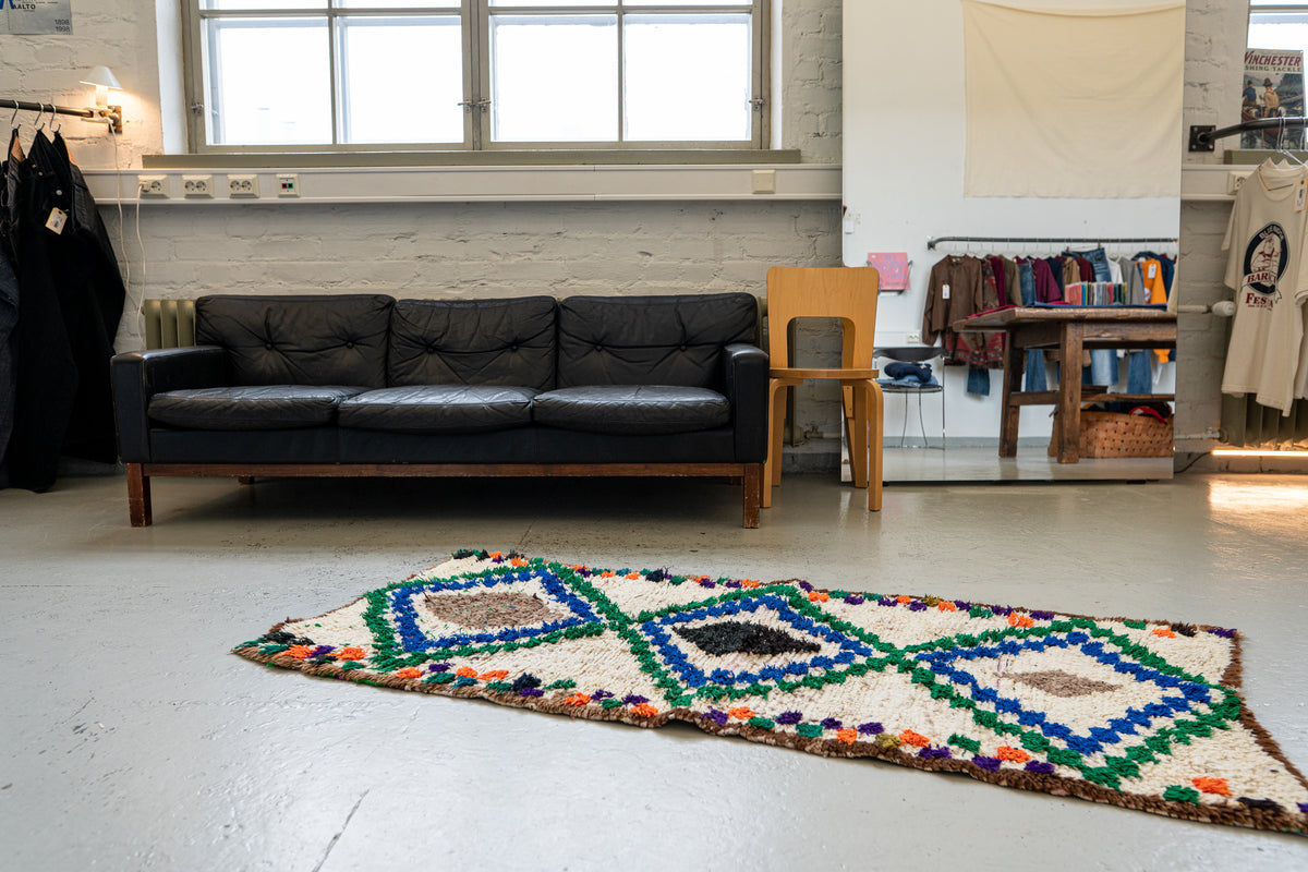 Azilal Vintage Rug "Folks" 75x165 cm