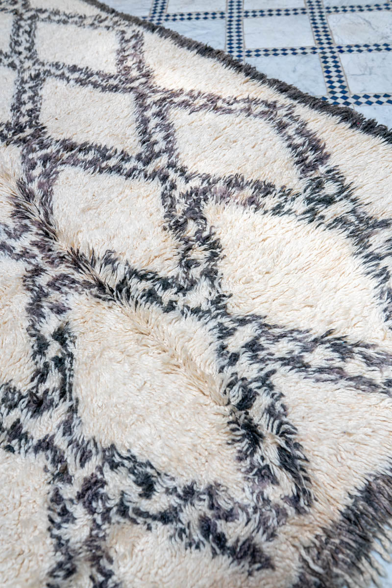 Beni Ouarain vintage-matto "Foundation" 190x315 cm