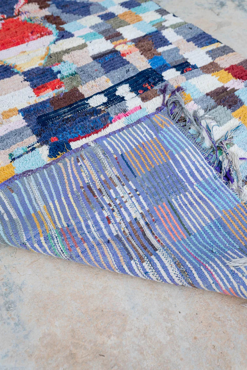 Marokkolaismatto Boucherouite Vintage Paimentolaismatto MADesign 2025
