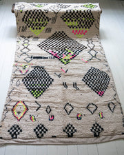 Azilal vintage-matto “Jungle” 130x225 cm