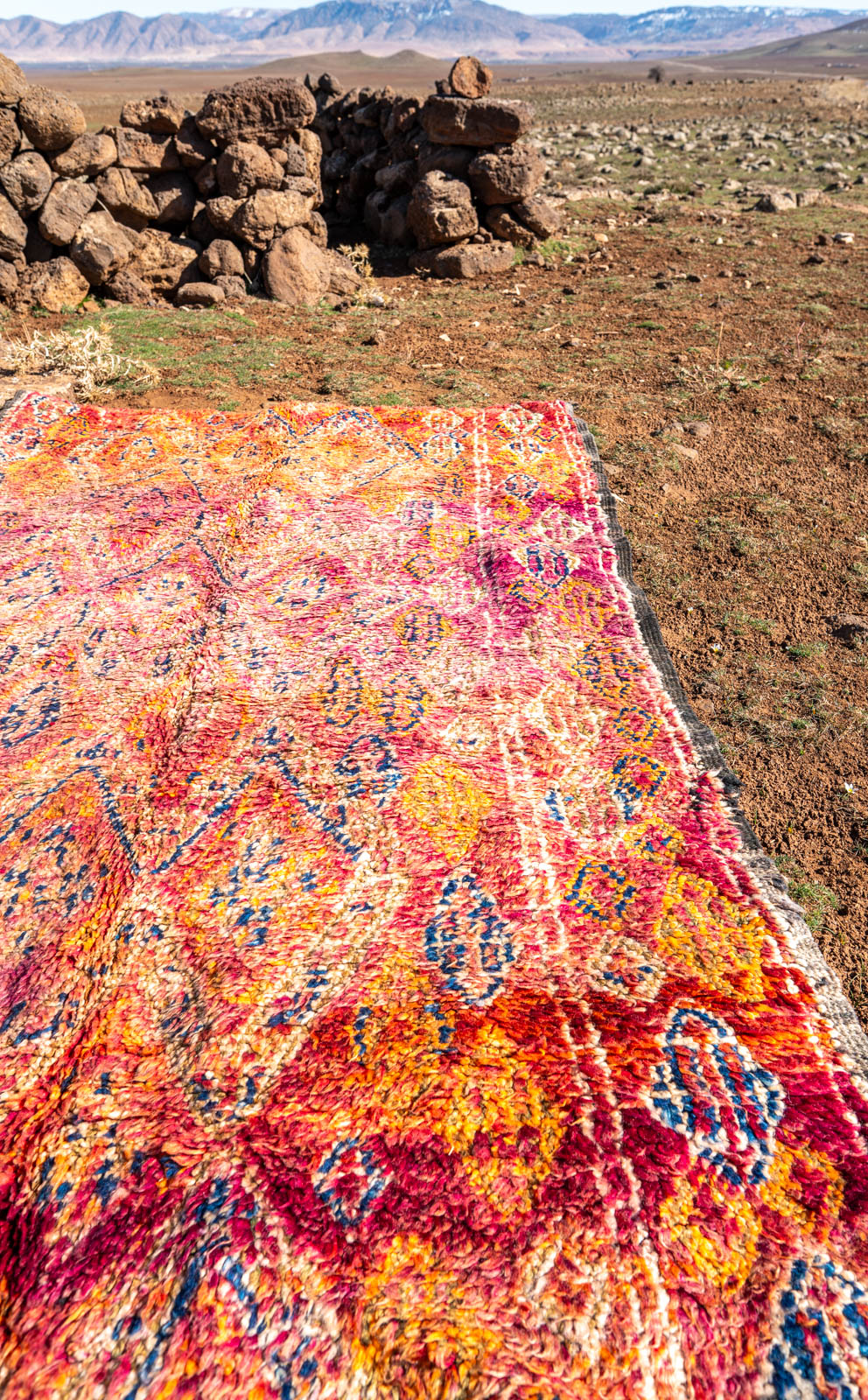 Beni M'Guild matto "Karuselli" 200x340 cm